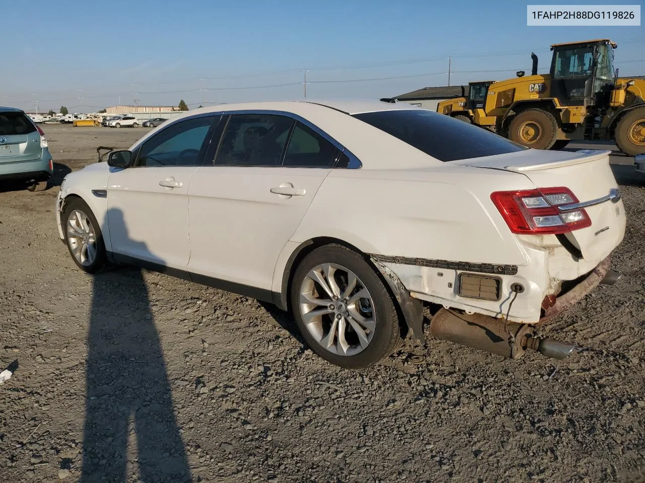 2013 Ford Taurus Sel VIN: 1FAHP2H88DG119826 Lot: 75444374