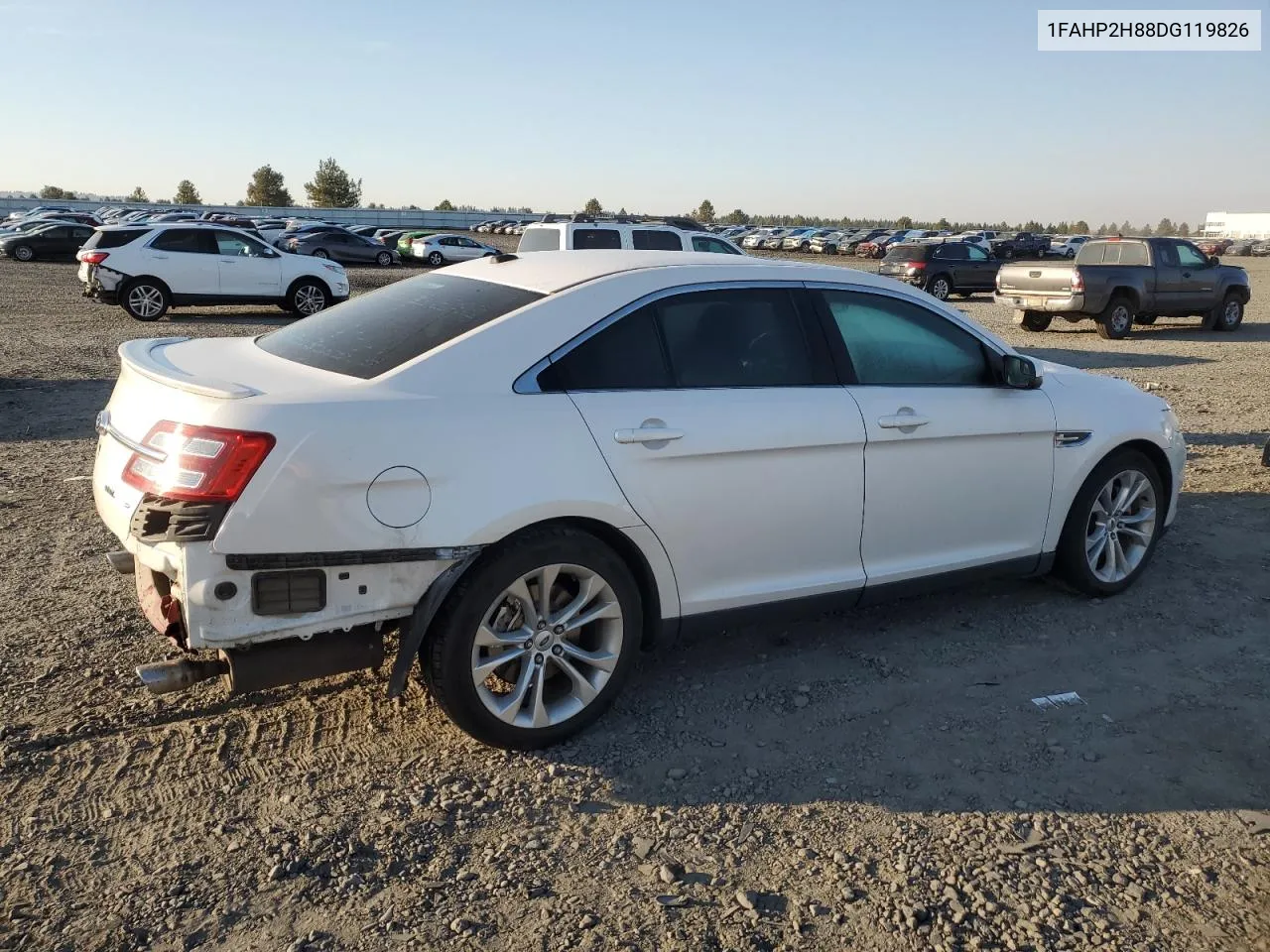 2013 Ford Taurus Sel VIN: 1FAHP2H88DG119826 Lot: 75444374