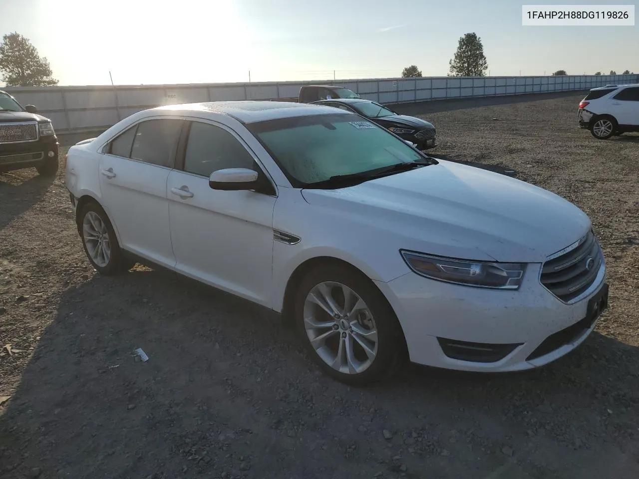 2013 Ford Taurus Sel VIN: 1FAHP2H88DG119826 Lot: 75444374