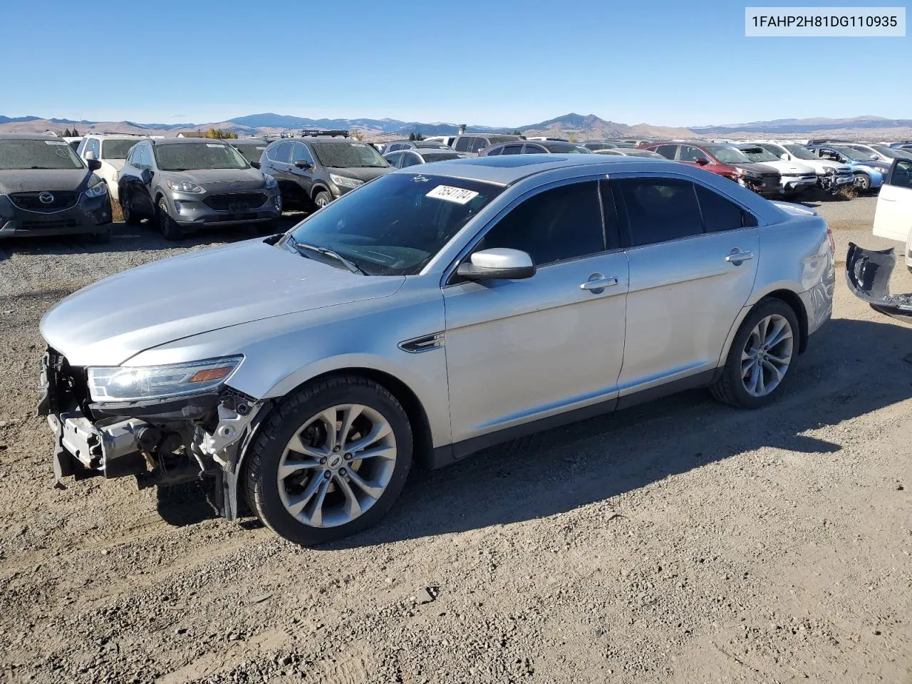 2013 Ford Taurus Sel VIN: 1FAHP2H81DG110935 Lot: 75541704