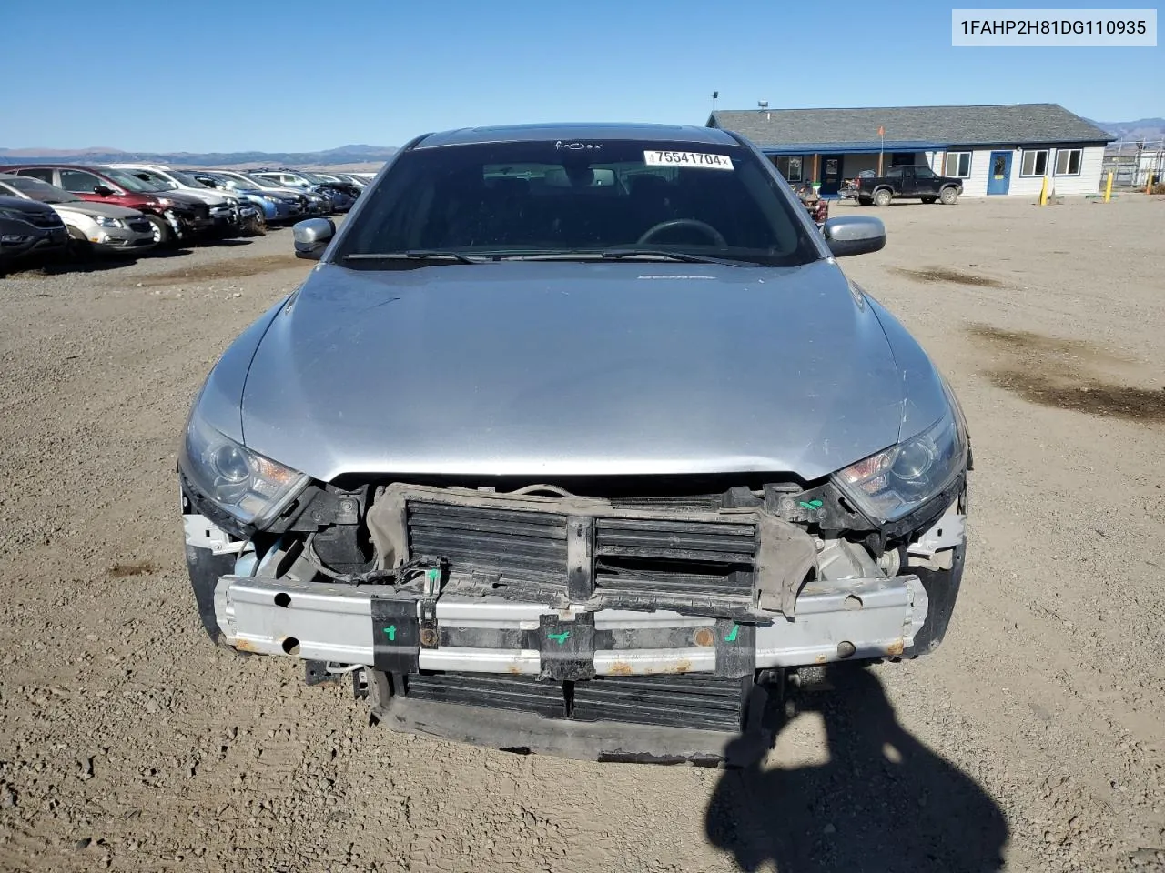 2013 Ford Taurus Sel VIN: 1FAHP2H81DG110935 Lot: 75541704