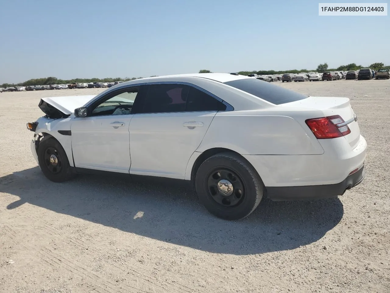 2013 Ford Taurus Police Interceptor VIN: 1FAHP2M88DG124403 Lot: 75631054