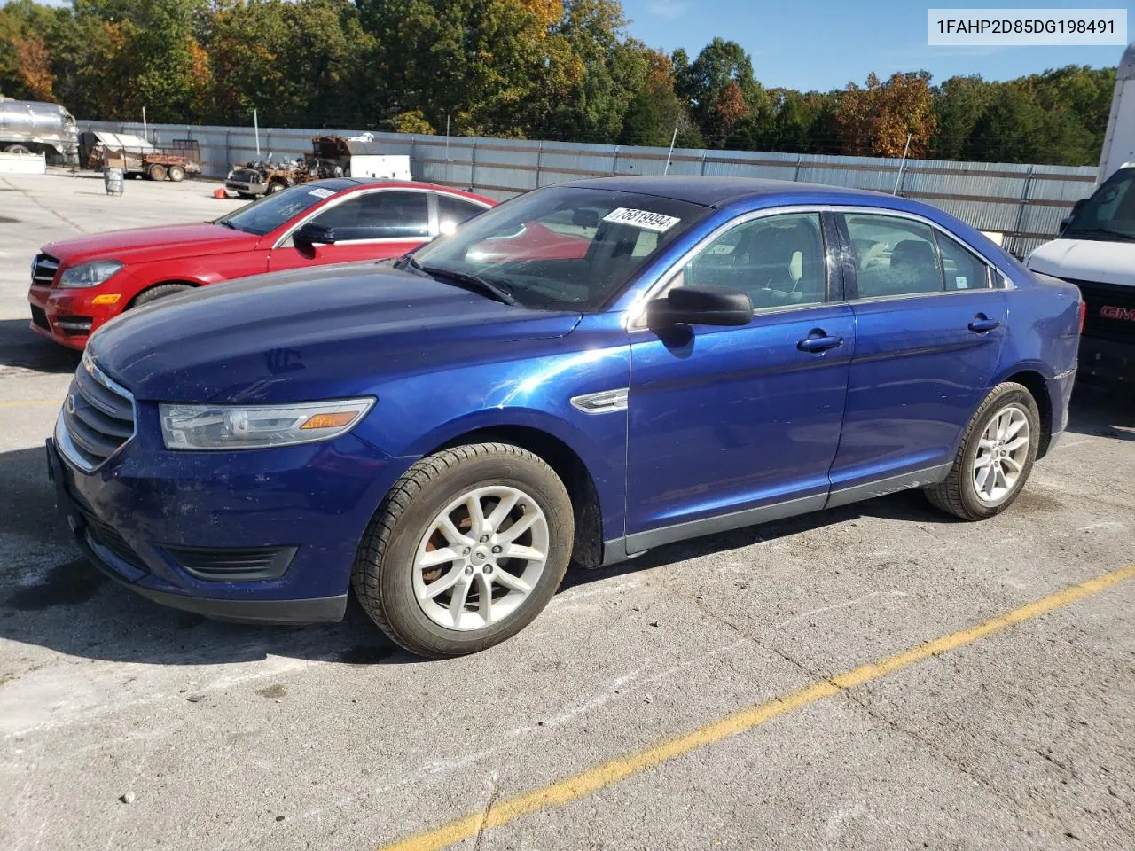 2013 Ford Taurus Se VIN: 1FAHP2D85DG198491 Lot: 75819994