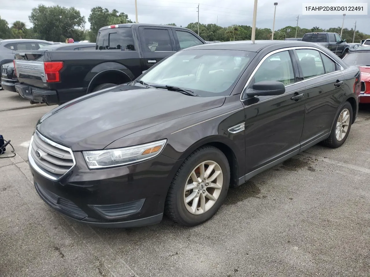 2013 Ford Taurus Se VIN: 1FAHP2D8XDG122491 Lot: 75937414