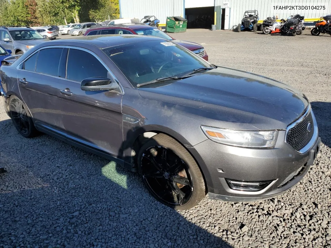 2013 Ford Taurus Sho VIN: 1FAHP2KT3DG104275 Lot: 76305204