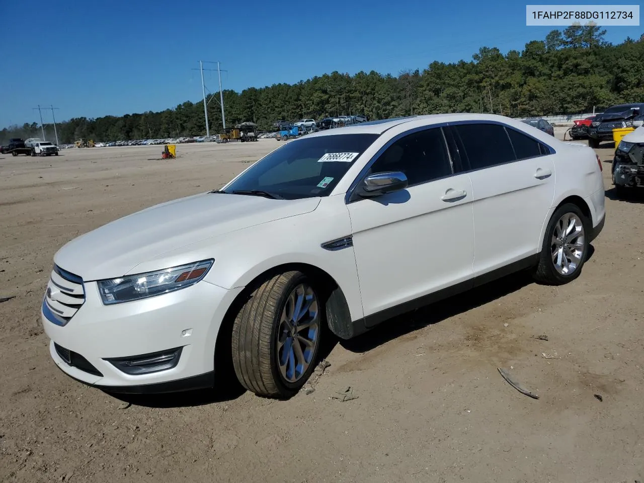 2013 Ford Taurus Limited VIN: 1FAHP2F88DG112734 Lot: 76868774