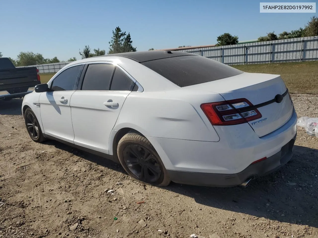 2013 Ford Taurus Sel VIN: 1FAHP2E82DG197992 Lot: 76911514