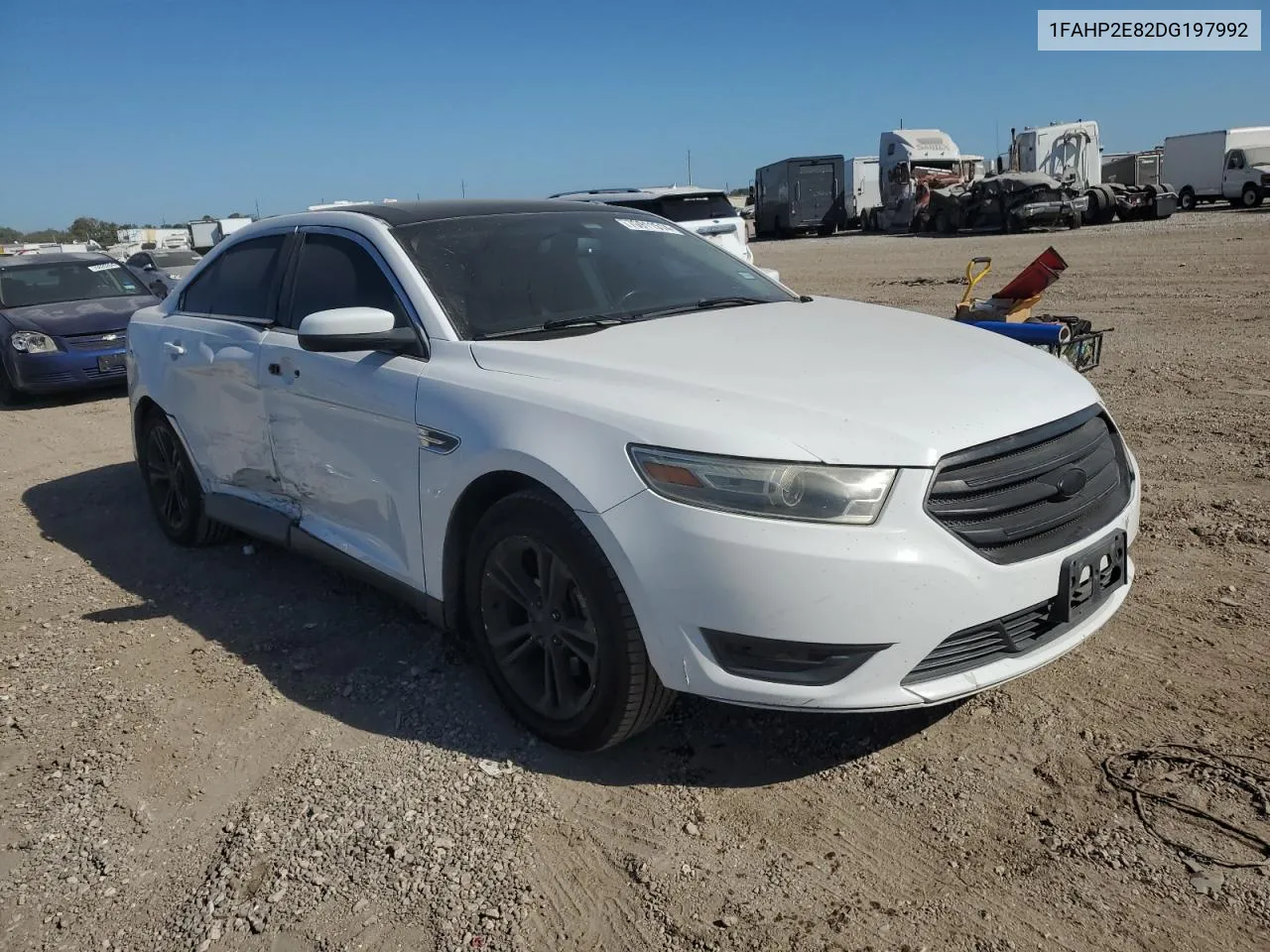 2013 Ford Taurus Sel VIN: 1FAHP2E82DG197992 Lot: 76911514