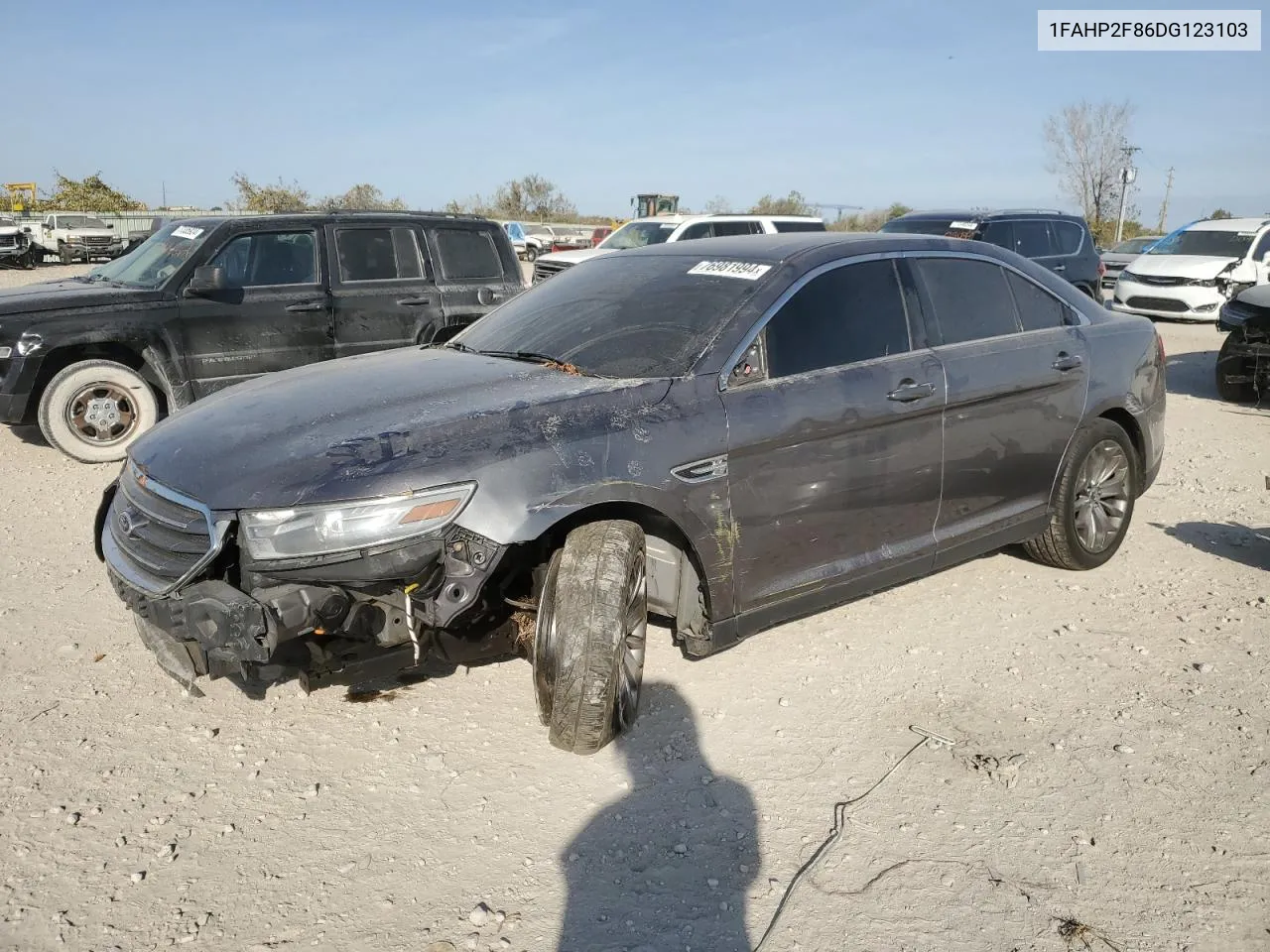 2013 Ford Taurus Limited VIN: 1FAHP2F86DG123103 Lot: 76981994