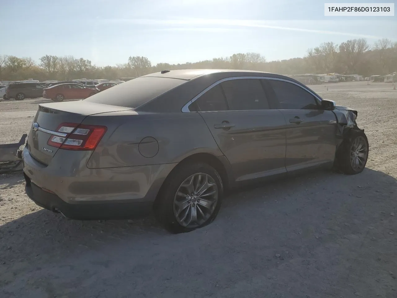 2013 Ford Taurus Limited VIN: 1FAHP2F86DG123103 Lot: 76981994