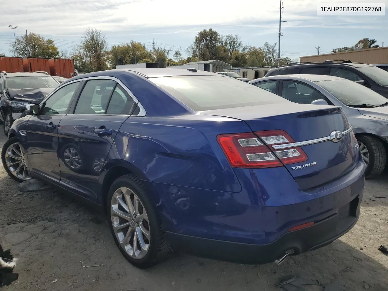 2013 Ford Taurus Limited VIN: 1FAHP2F87DG192768 Lot: 76988134