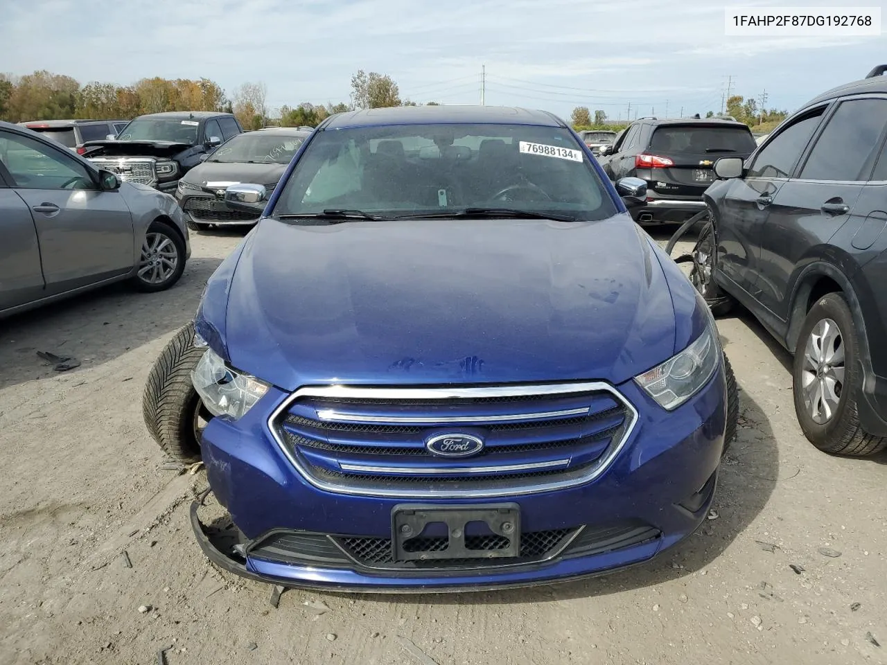 2013 Ford Taurus Limited VIN: 1FAHP2F87DG192768 Lot: 76988134