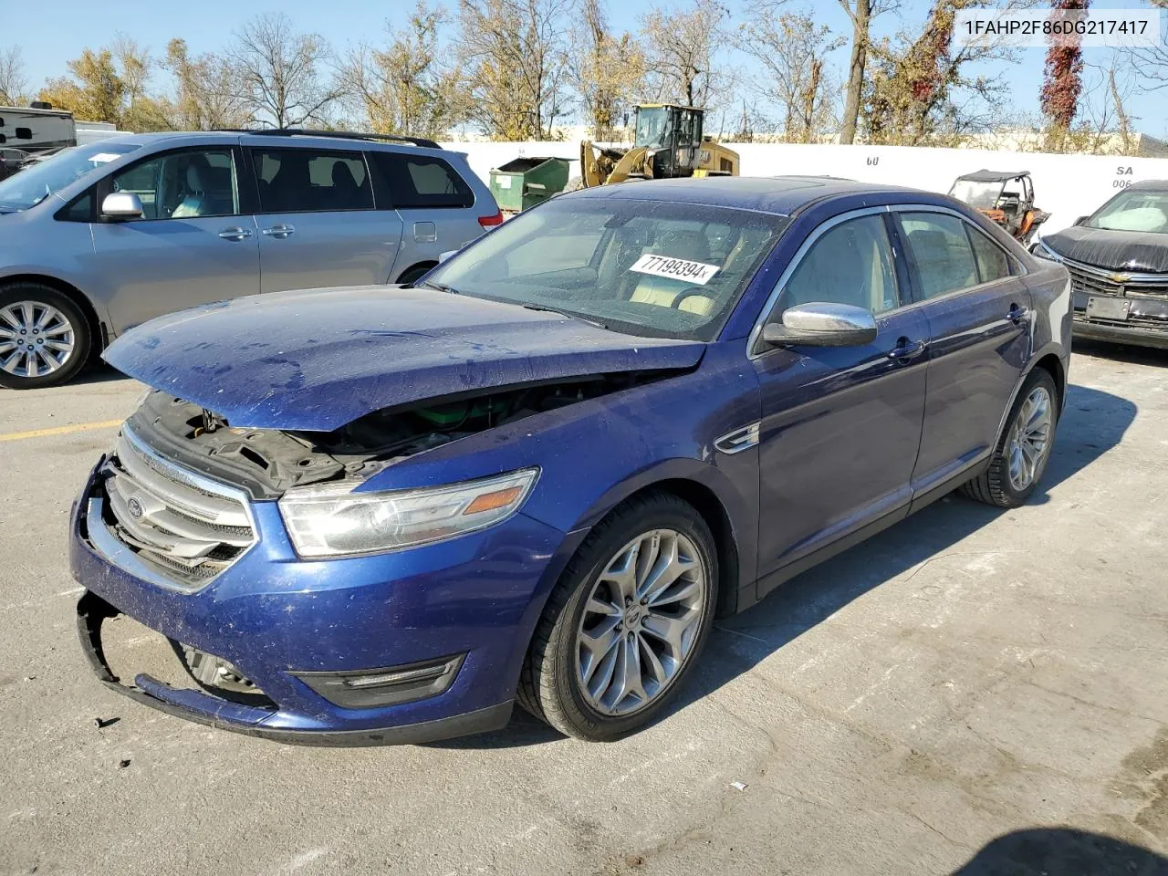 2013 Ford Taurus Limited VIN: 1FAHP2F86DG217417 Lot: 77199394