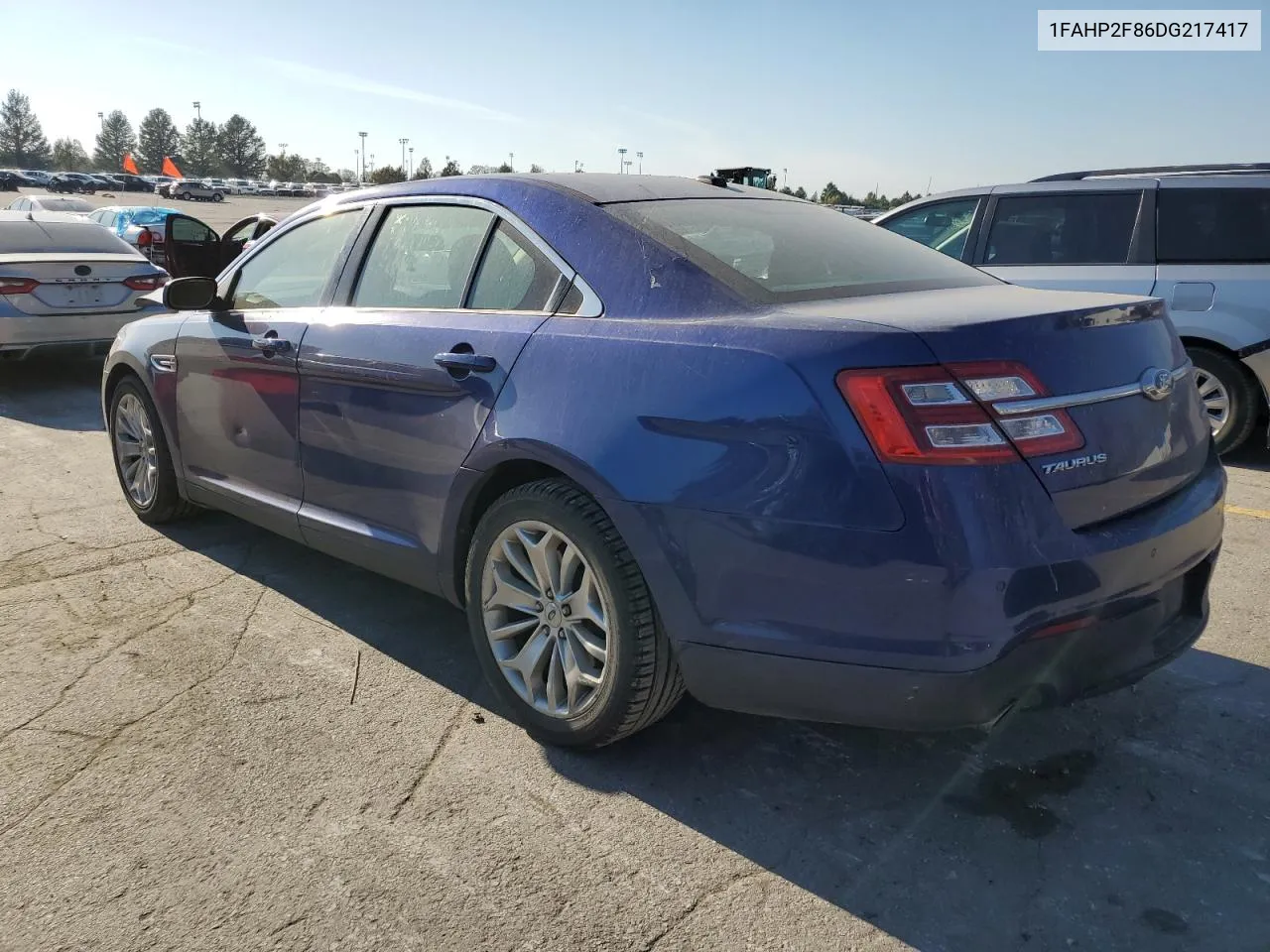 2013 Ford Taurus Limited VIN: 1FAHP2F86DG217417 Lot: 77199394