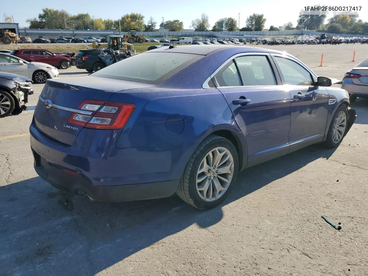 2013 Ford Taurus Limited VIN: 1FAHP2F86DG217417 Lot: 77199394