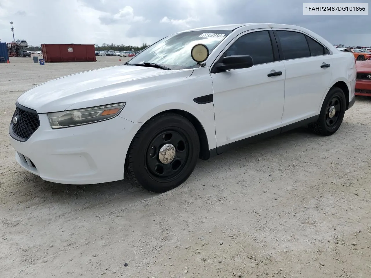 2013 Ford Taurus Police Interceptor VIN: 1FAHP2M87DG101856 Lot: 77358414