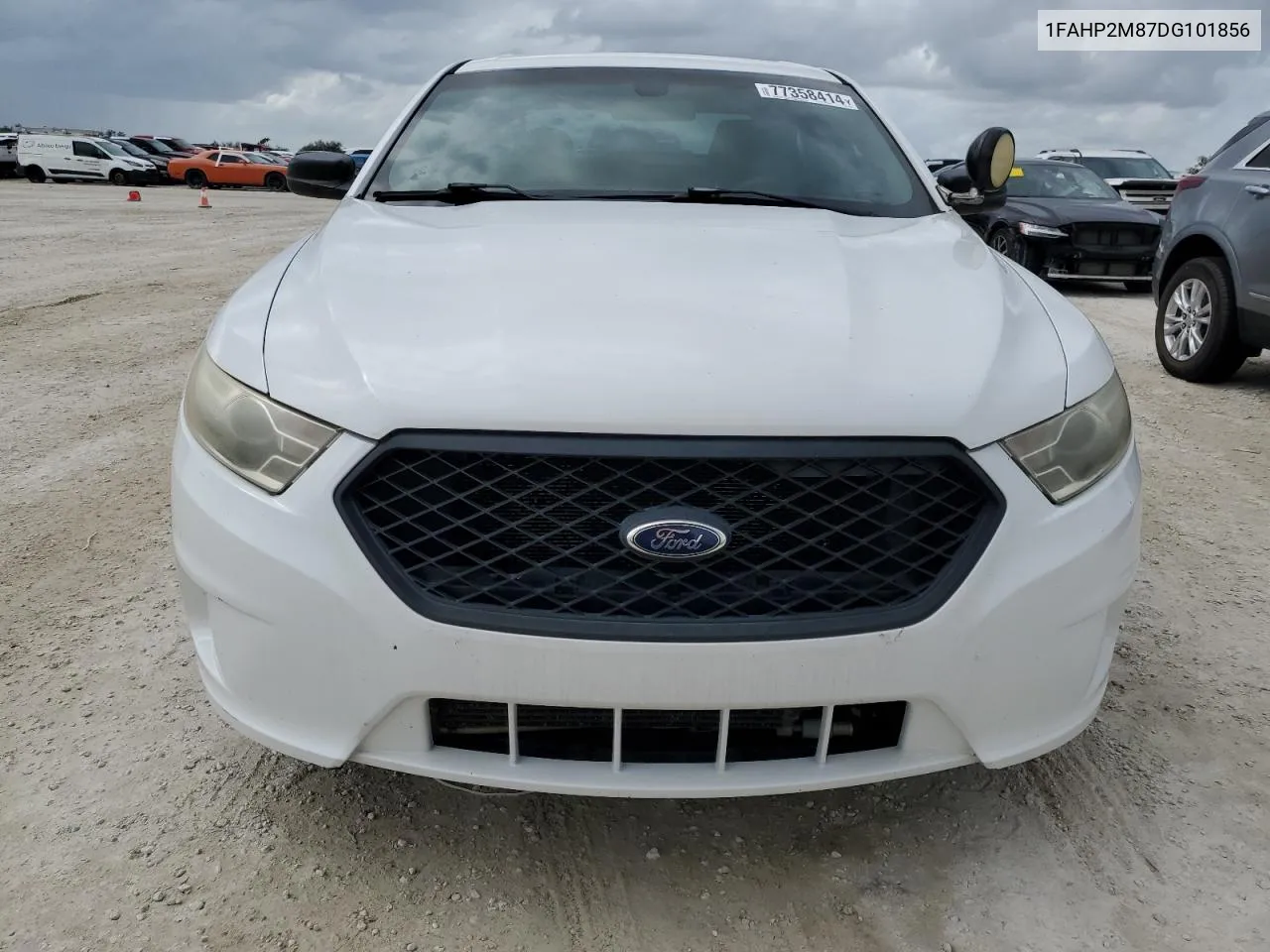 2013 Ford Taurus Police Interceptor VIN: 1FAHP2M87DG101856 Lot: 77358414