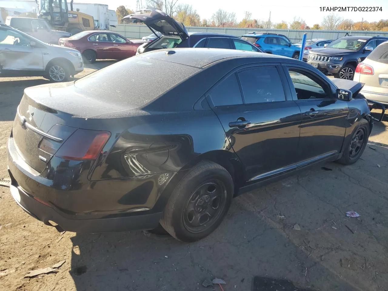 2013 Ford Taurus Police Interceptor VIN: 1FAHP2MT7DG222374 Lot: 77440764