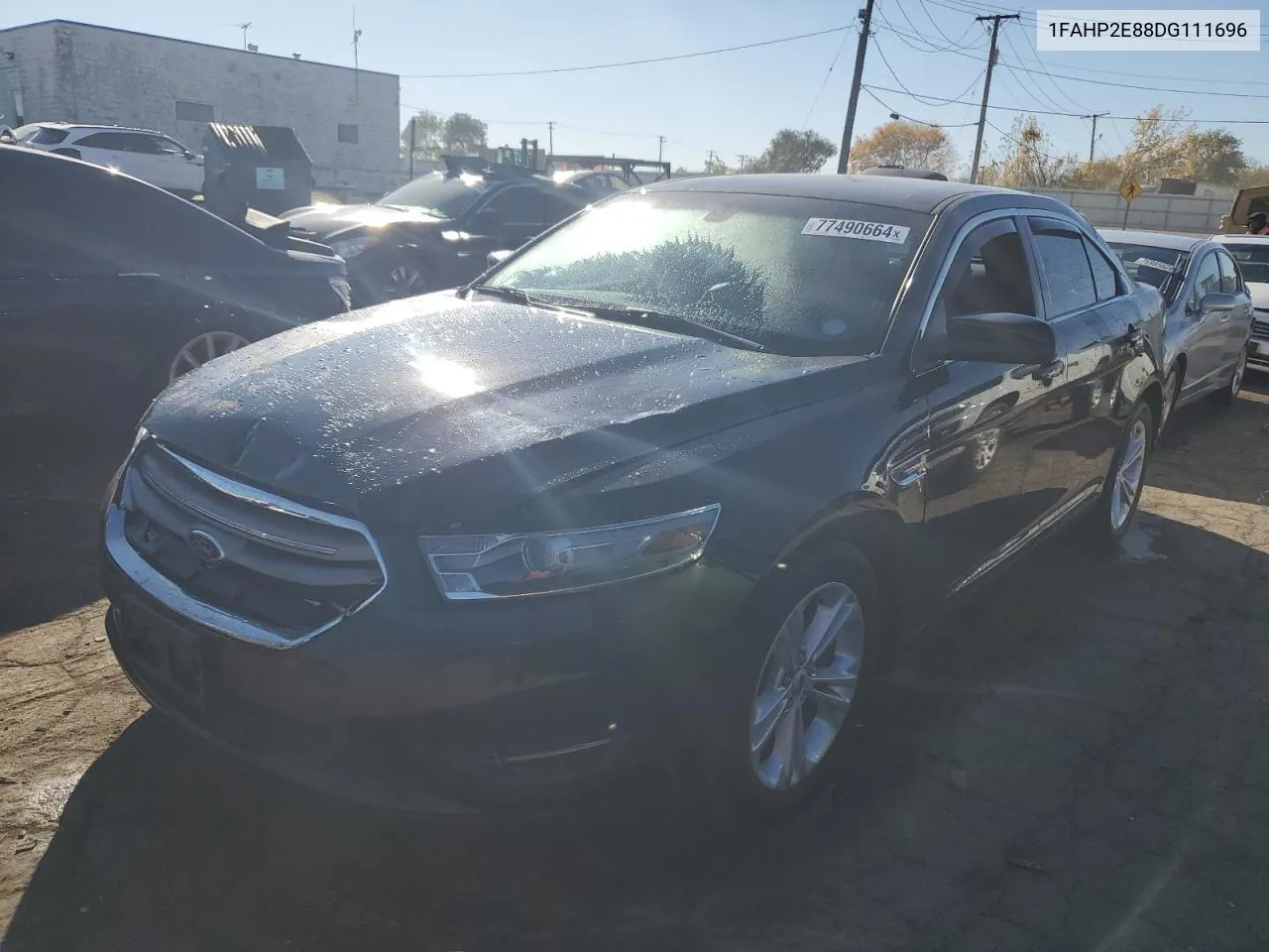 2013 Ford Taurus Sel VIN: 1FAHP2E88DG111696 Lot: 77490664