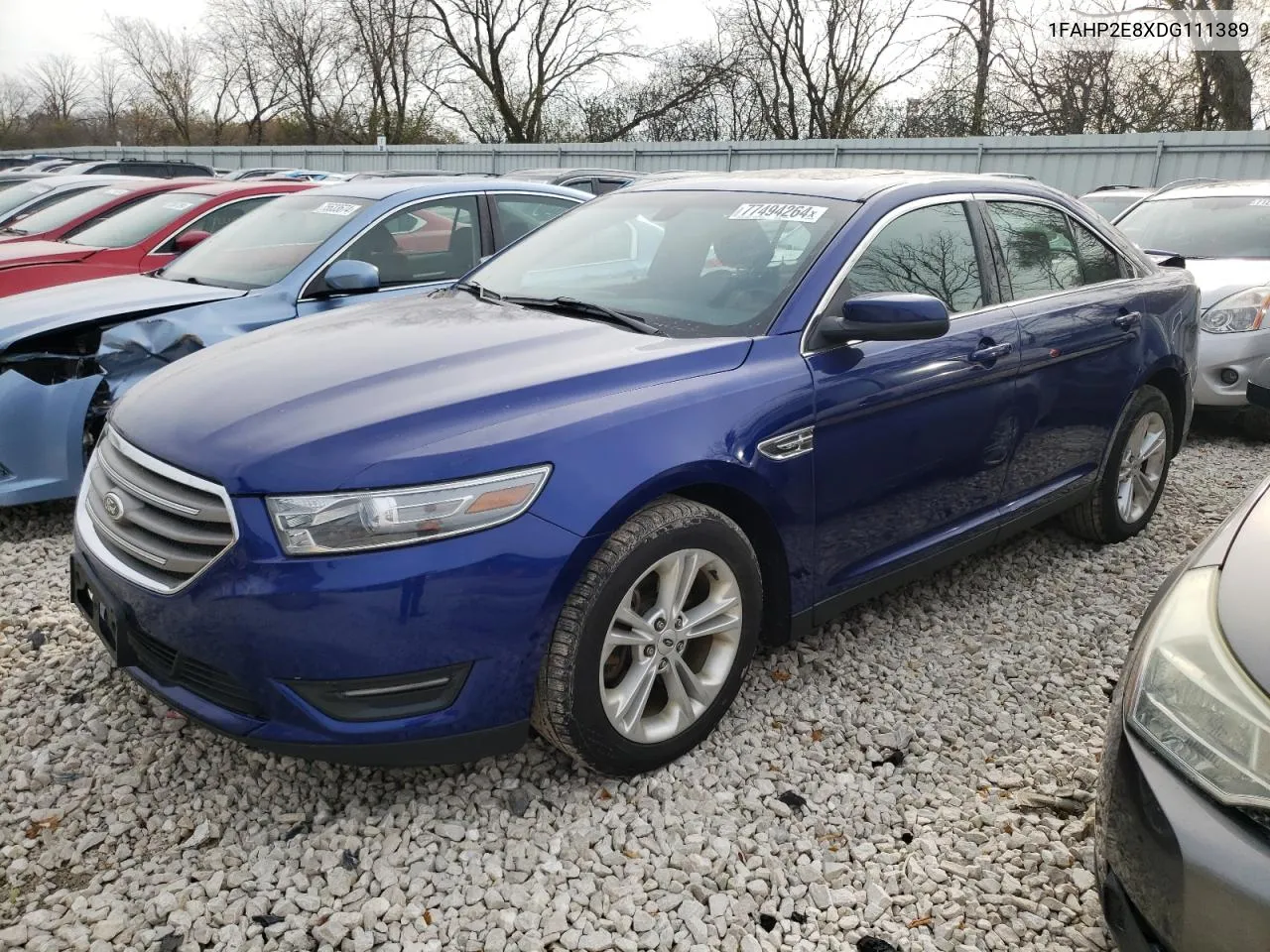 2013 Ford Taurus Sel VIN: 1FAHP2E8XDG111389 Lot: 77494264