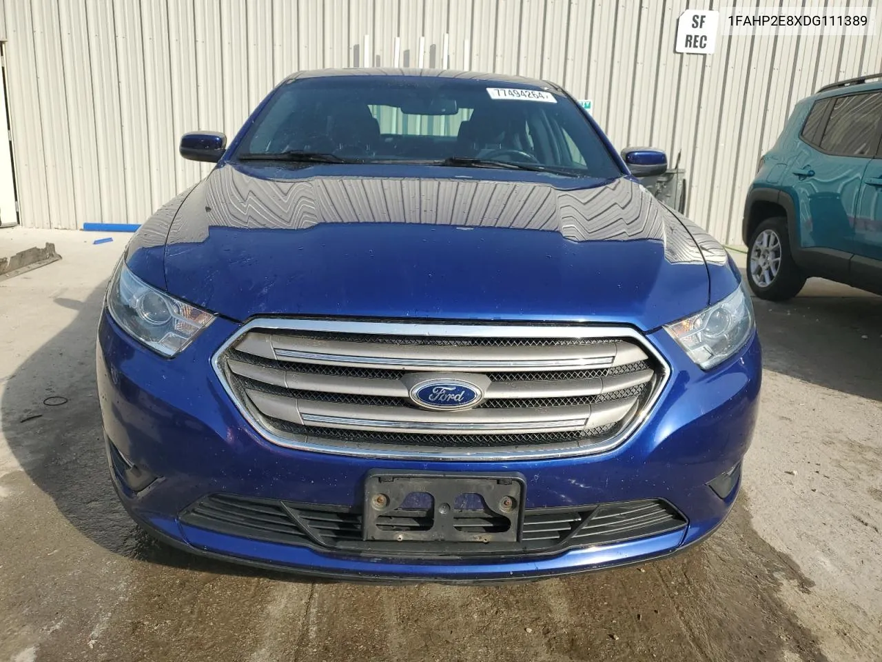 2013 Ford Taurus Sel VIN: 1FAHP2E8XDG111389 Lot: 77494264