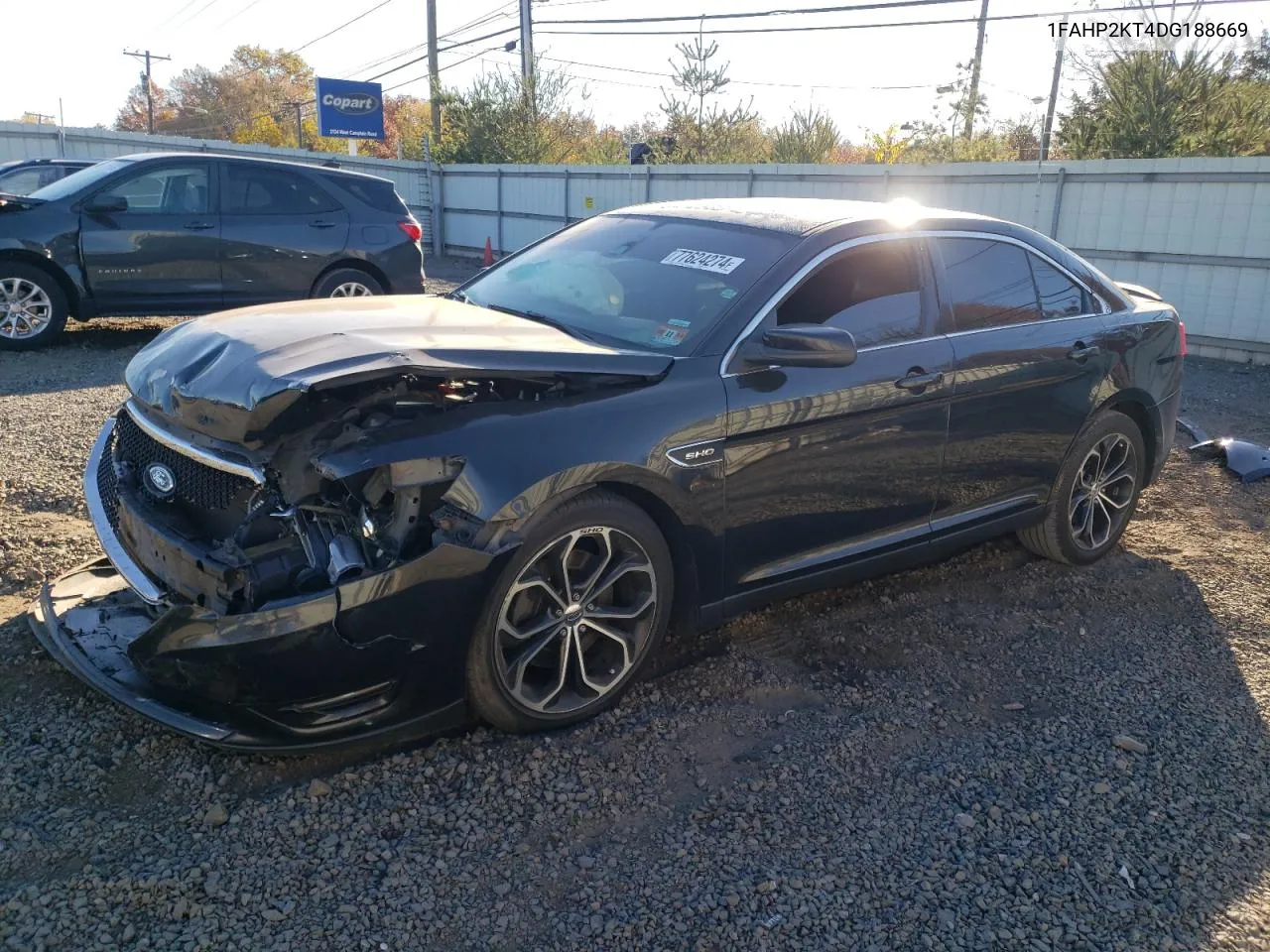 2013 Ford Taurus Sho VIN: 1FAHP2KT4DG188669 Lot: 77624274