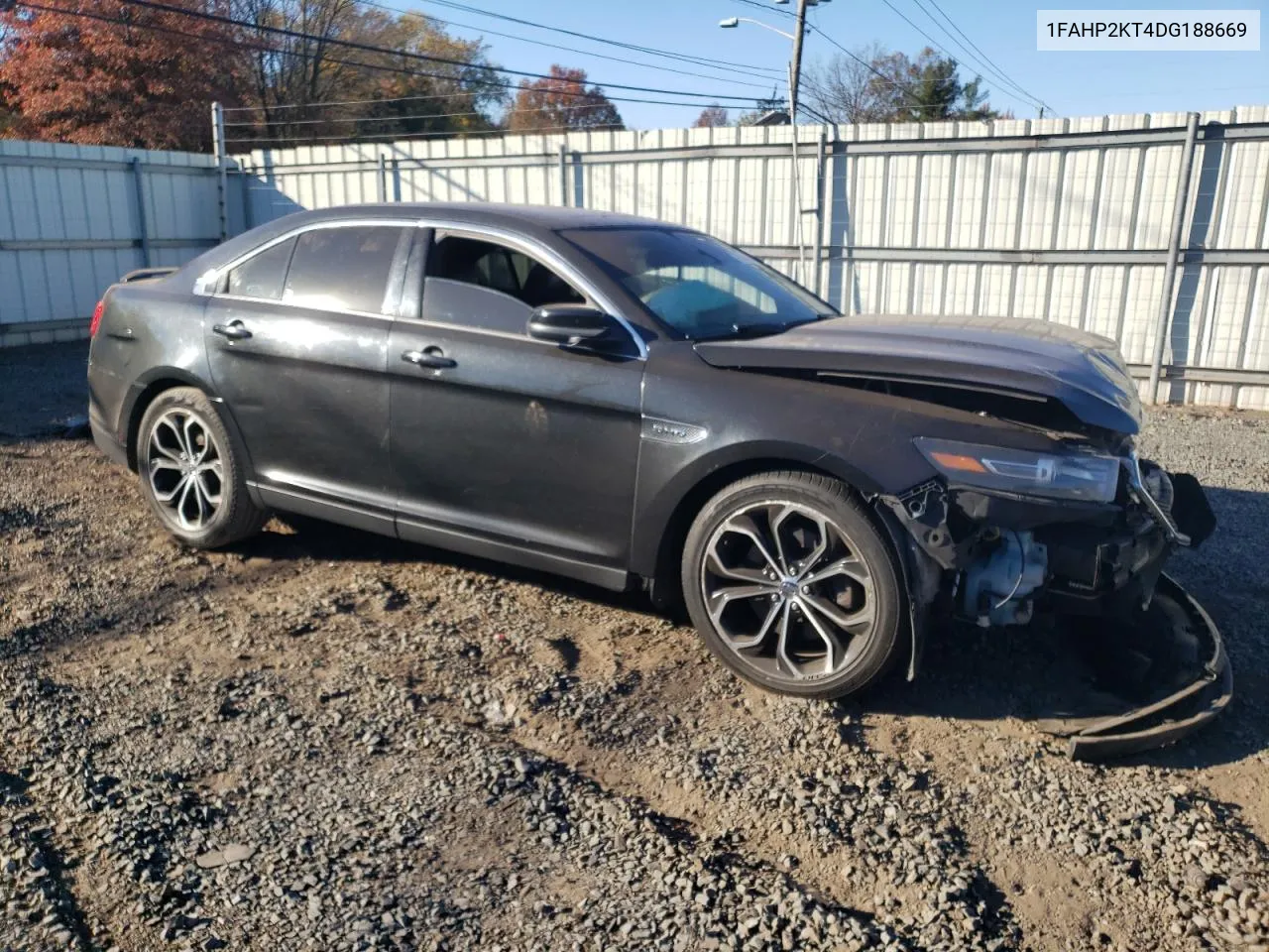 2013 Ford Taurus Sho VIN: 1FAHP2KT4DG188669 Lot: 77624274