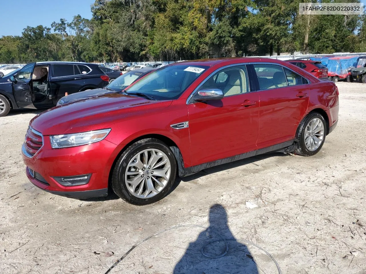 2013 Ford Taurus Limited VIN: 1FAHP2F82DG220332 Lot: 77779454