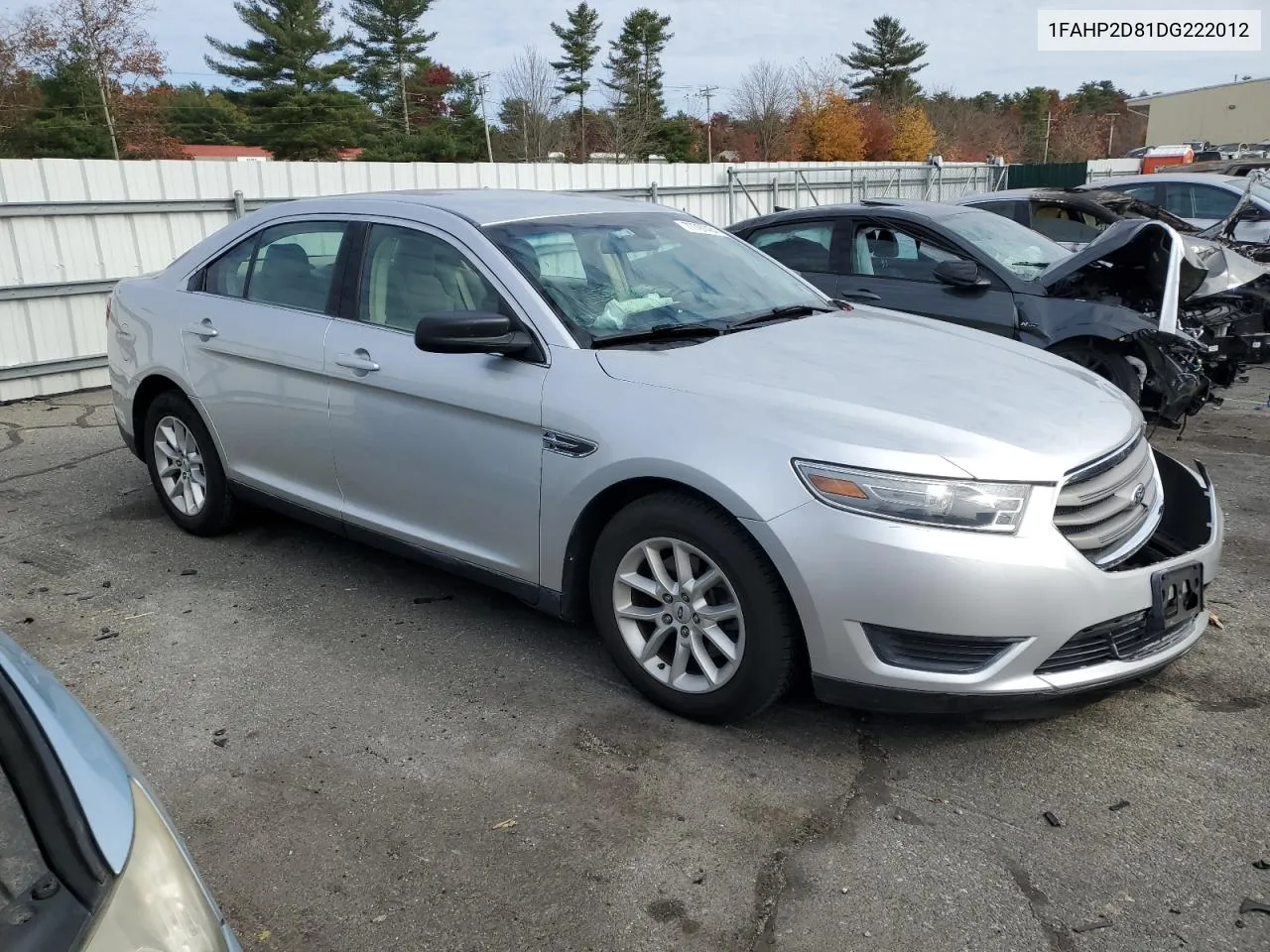 2013 Ford Taurus Se VIN: 1FAHP2D81DG222012 Lot: 77797484