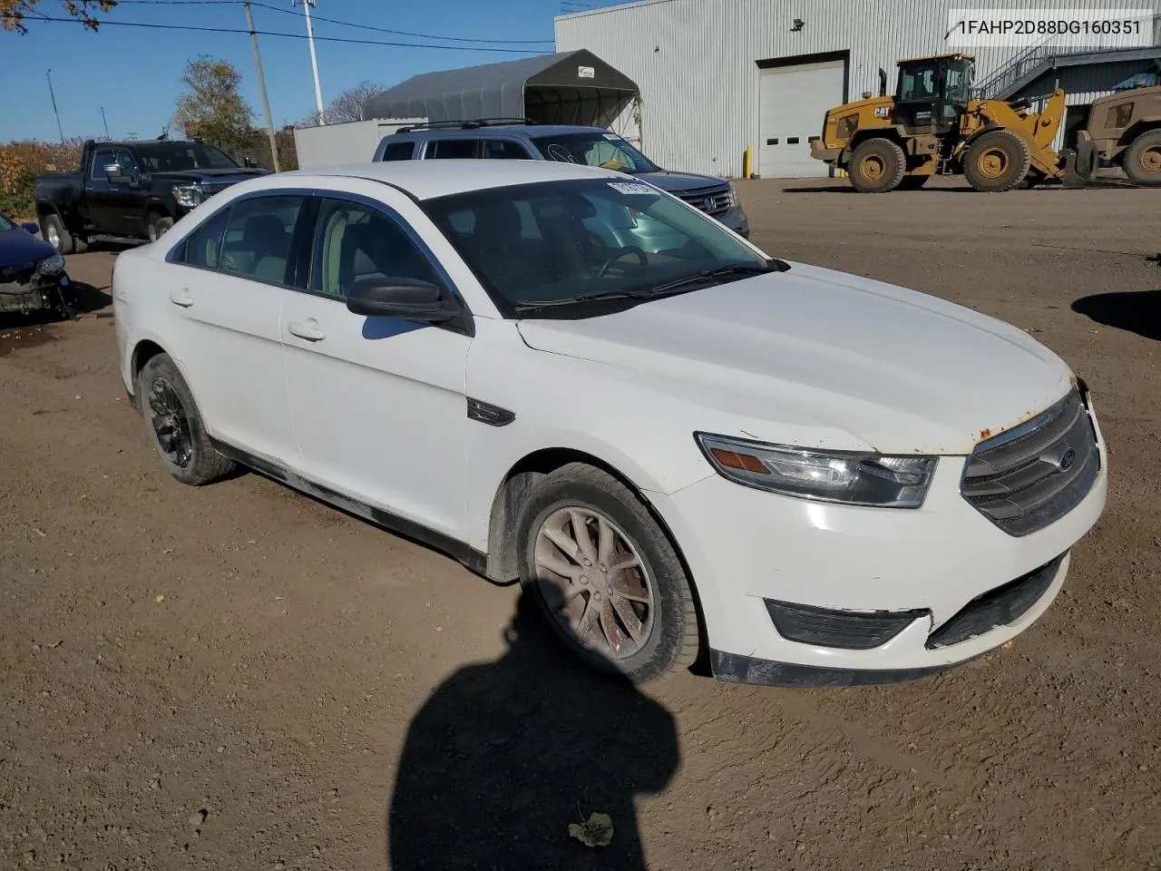 2013 Ford Taurus Se VIN: 1FAHP2D88DG160351 Lot: 78187124