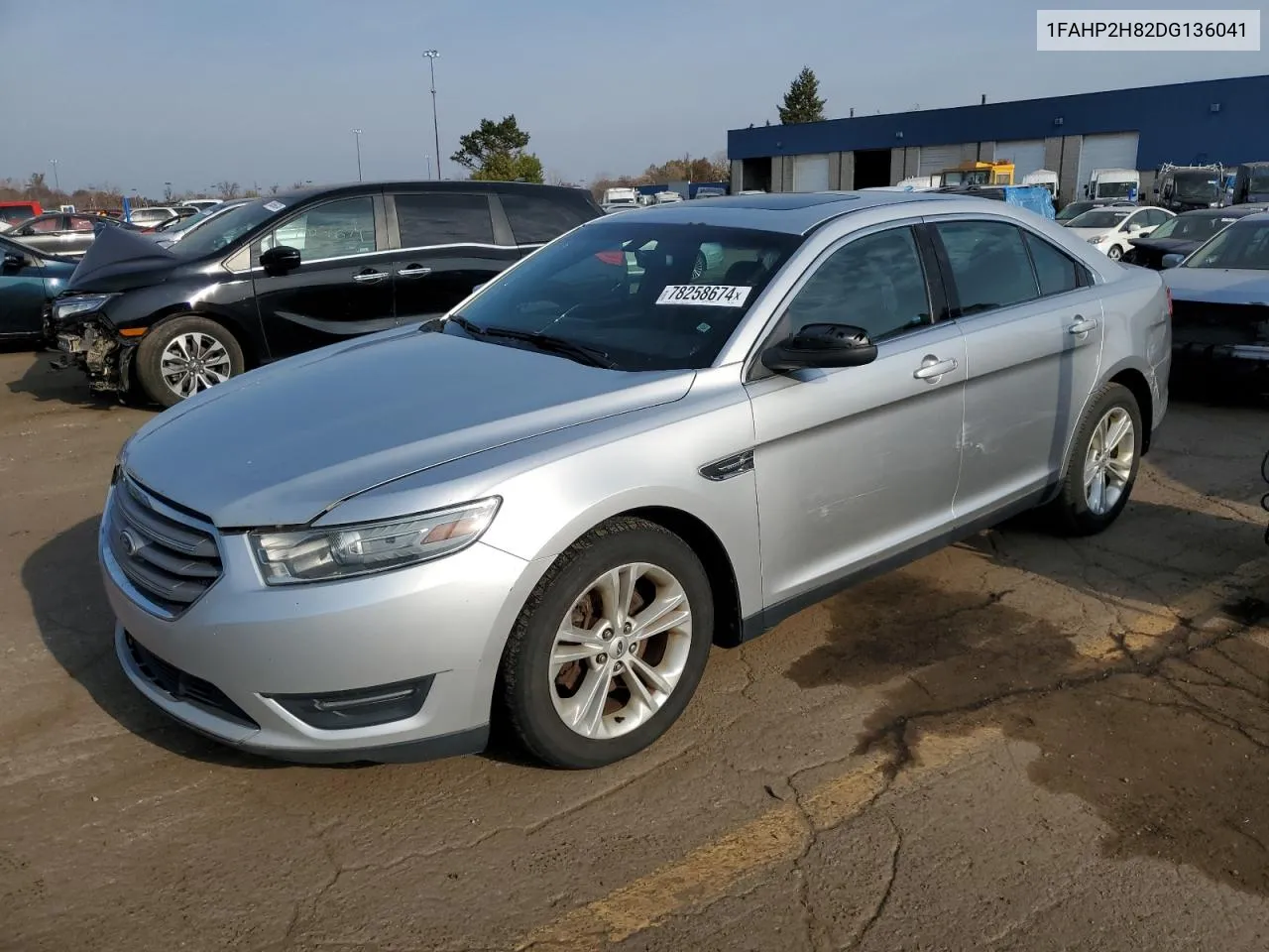 2013 Ford Taurus Sel VIN: 1FAHP2H82DG136041 Lot: 78258674