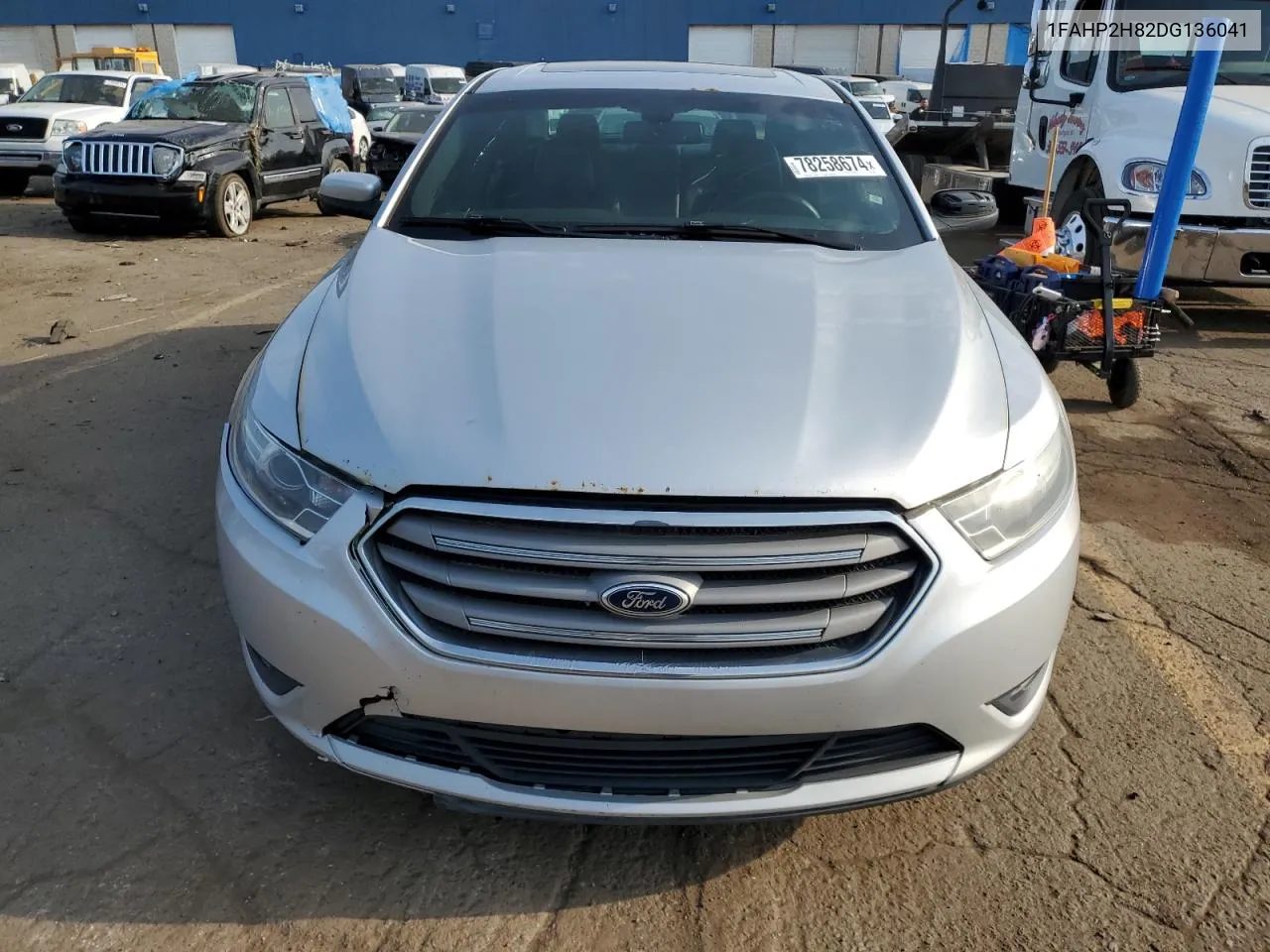 2013 Ford Taurus Sel VIN: 1FAHP2H82DG136041 Lot: 78258674