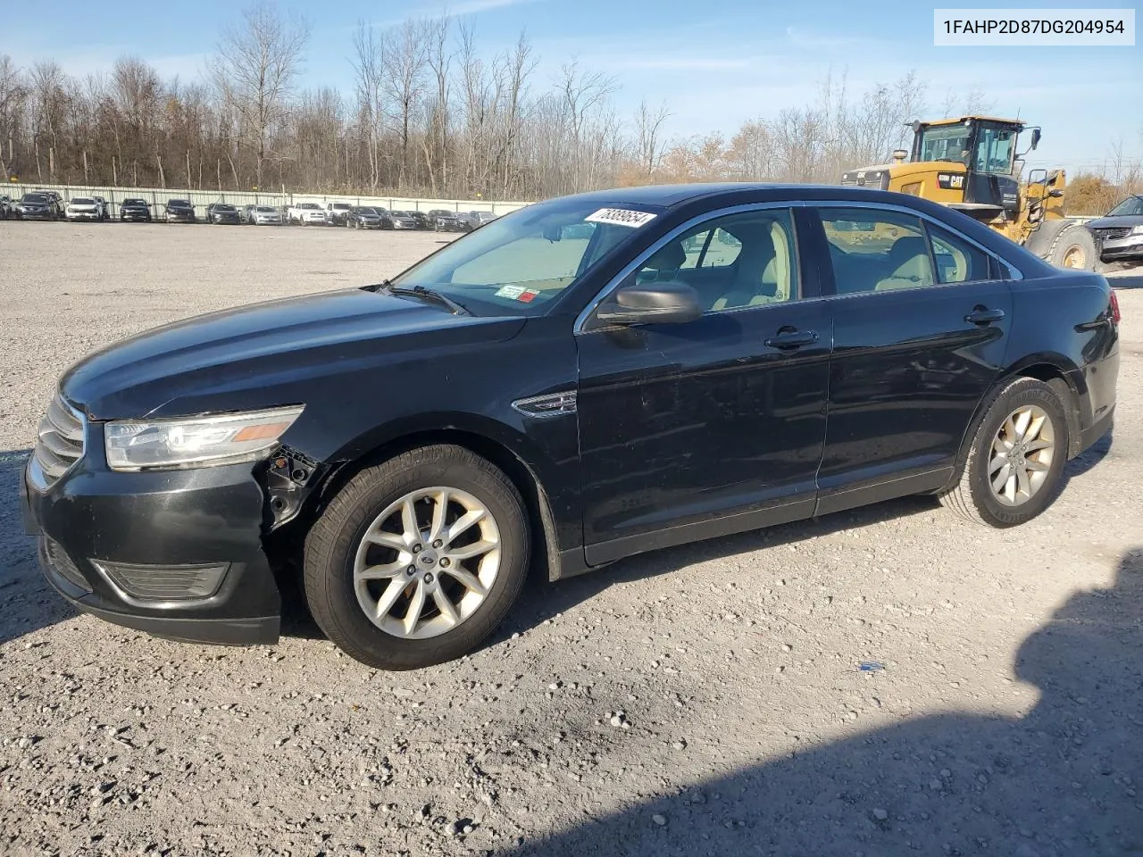 2013 Ford Taurus Se VIN: 1FAHP2D87DG204954 Lot: 78389654