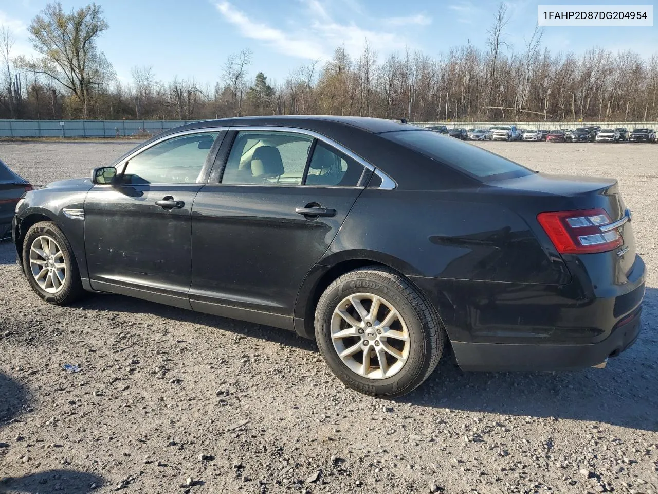 2013 Ford Taurus Se VIN: 1FAHP2D87DG204954 Lot: 78389654