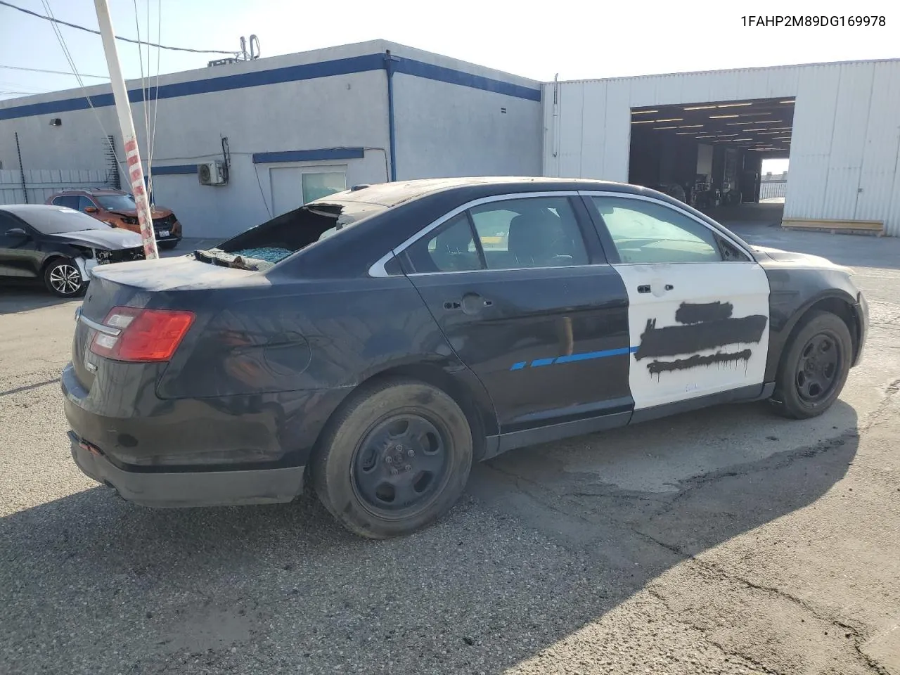 2013 Ford Taurus Police Interceptor VIN: 1FAHP2M89DG169978 Lot: 78435894