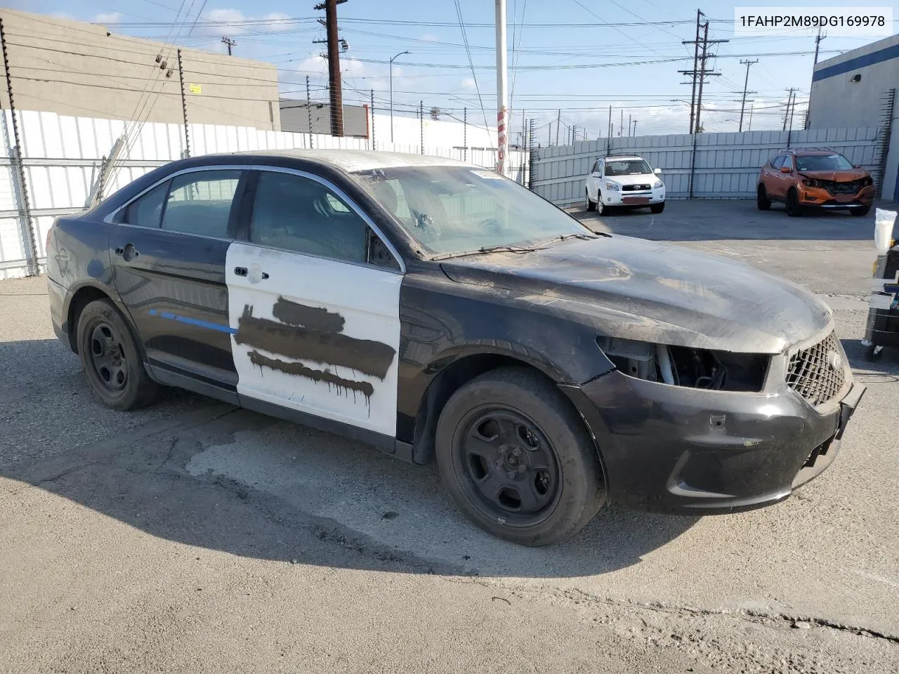 2013 Ford Taurus Police Interceptor VIN: 1FAHP2M89DG169978 Lot: 78435894