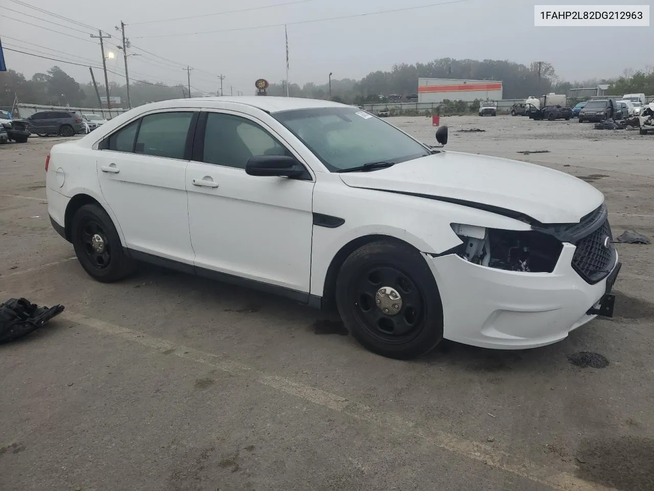 2013 Ford Taurus Police Interceptor VIN: 1FAHP2L82DG212963 Lot: 78588724