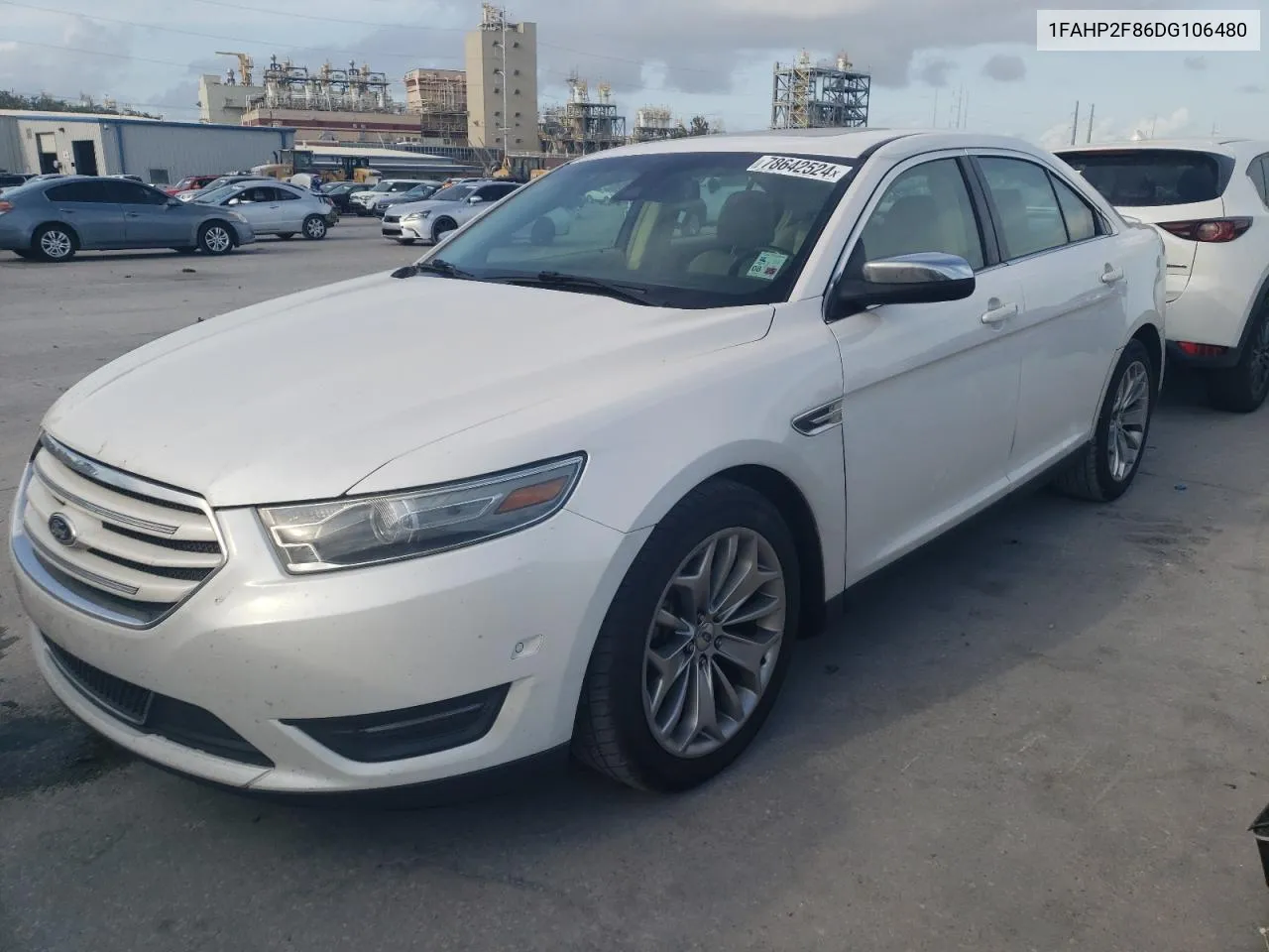 2013 Ford Taurus Limited VIN: 1FAHP2F86DG106480 Lot: 78642524