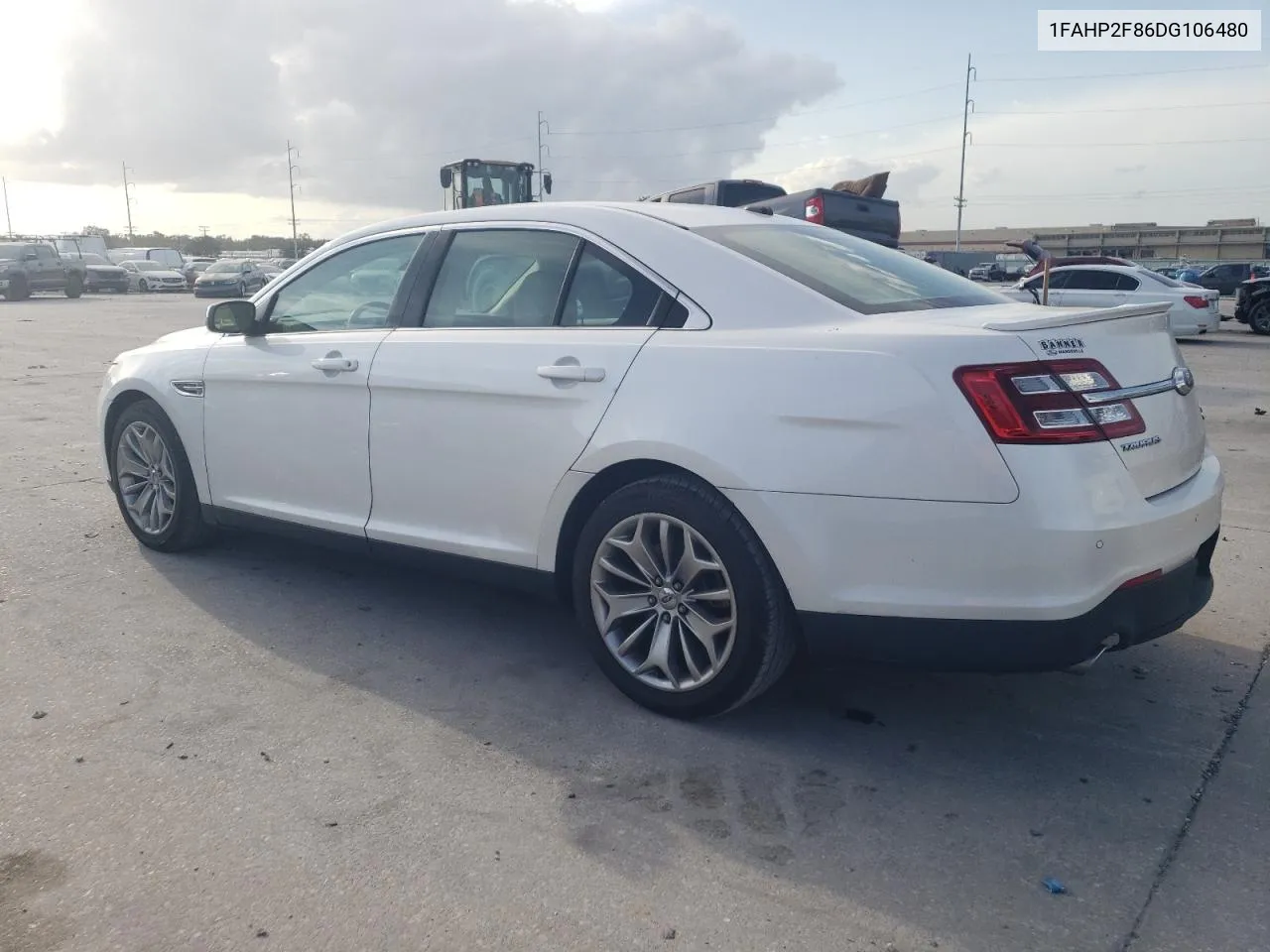 2013 Ford Taurus Limited VIN: 1FAHP2F86DG106480 Lot: 78642524