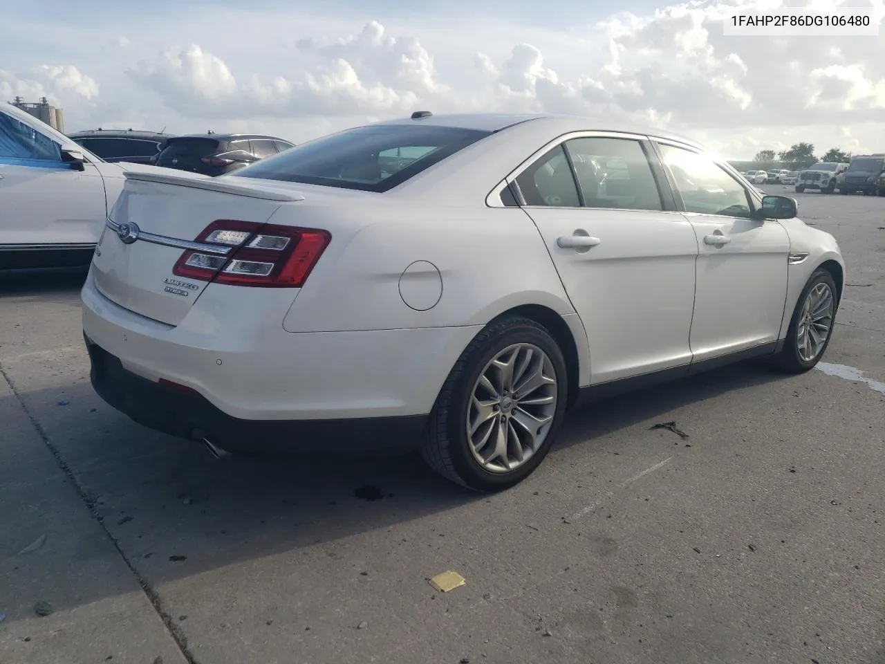 2013 Ford Taurus Limited VIN: 1FAHP2F86DG106480 Lot: 78642524