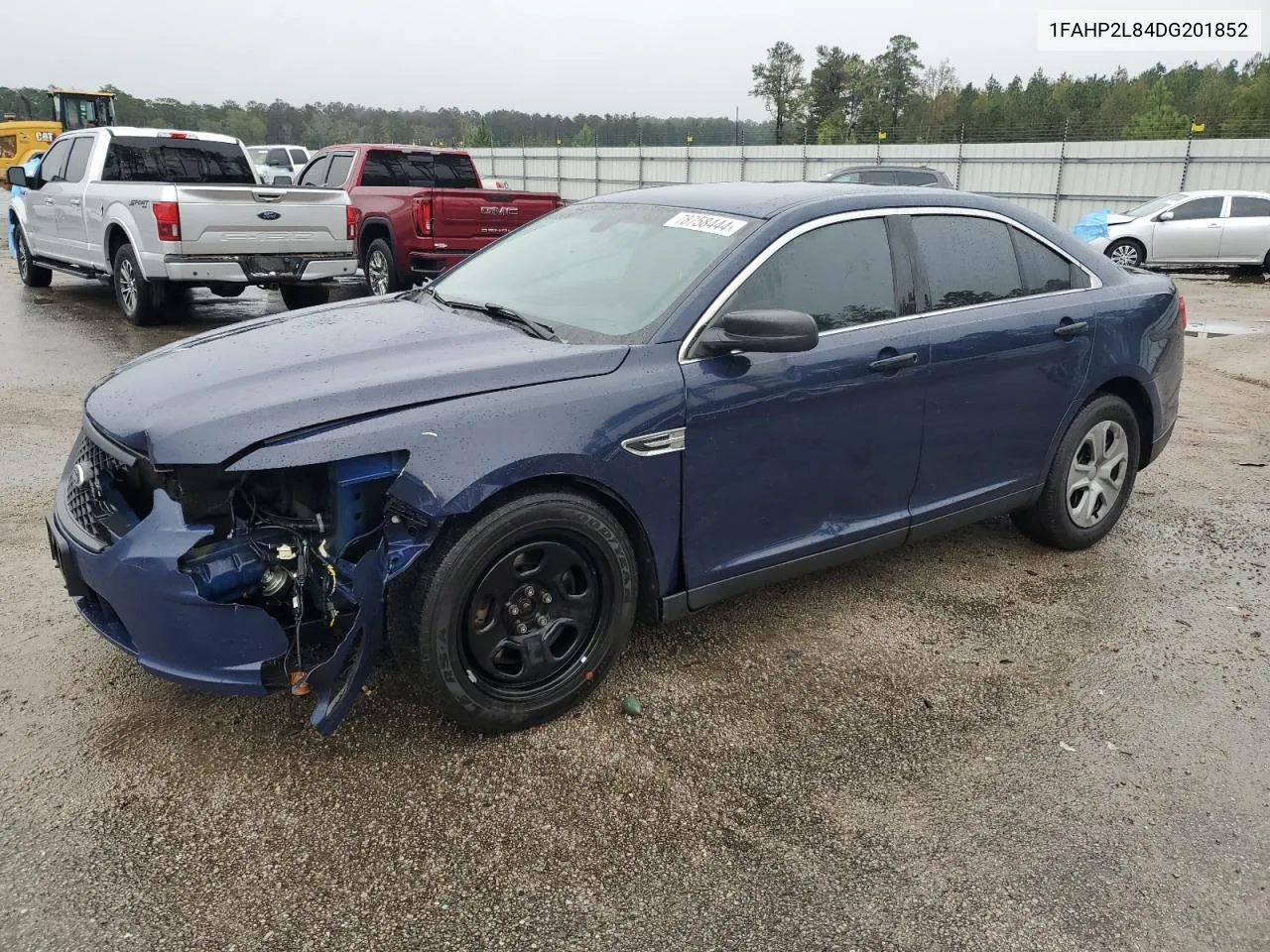 2013 Ford Taurus Police Interceptor VIN: 1FAHP2L84DG201852 Lot: 78758444