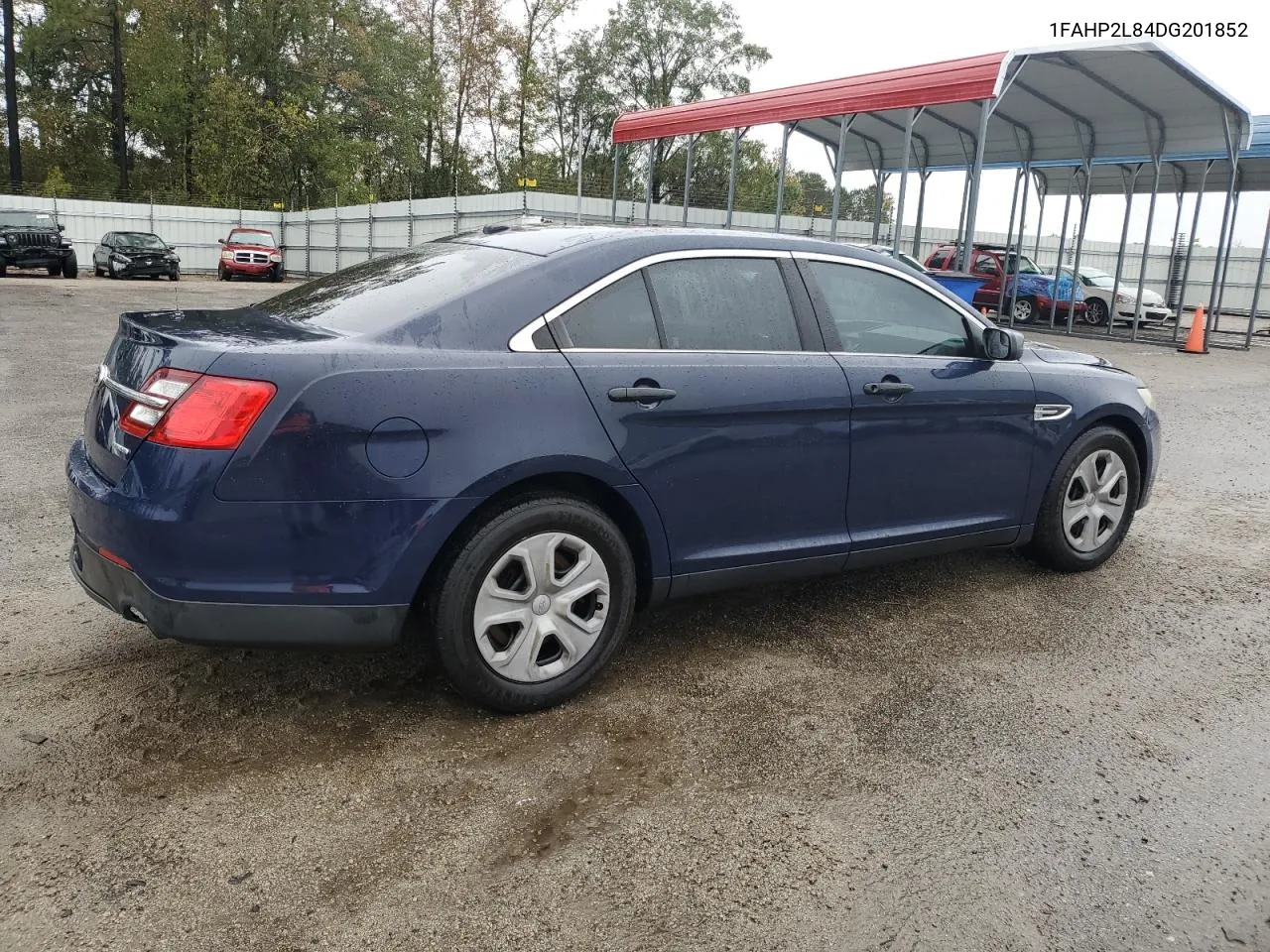 2013 Ford Taurus Police Interceptor VIN: 1FAHP2L84DG201852 Lot: 78758444