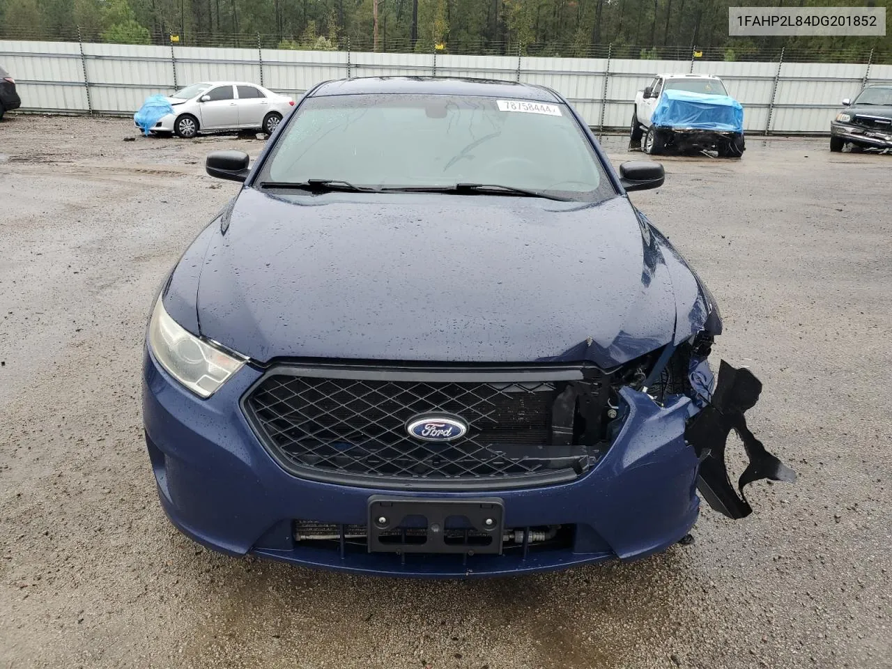 2013 Ford Taurus Police Interceptor VIN: 1FAHP2L84DG201852 Lot: 78758444