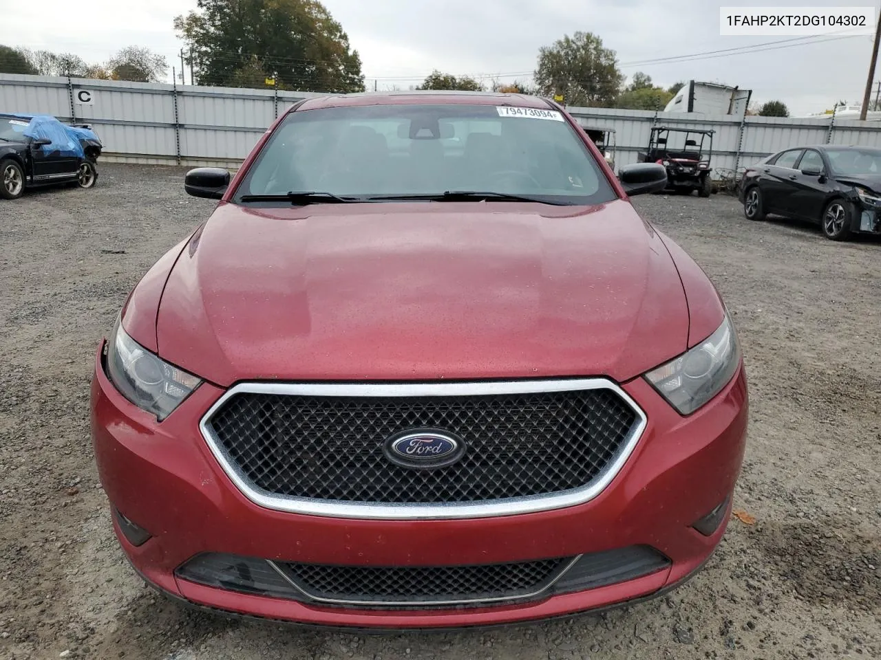 2013 Ford Taurus Sho VIN: 1FAHP2KT2DG104302 Lot: 79473094