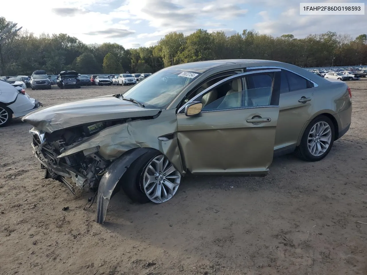 2013 Ford Taurus Limited VIN: 1FAHP2F86DG198593 Lot: 79633154