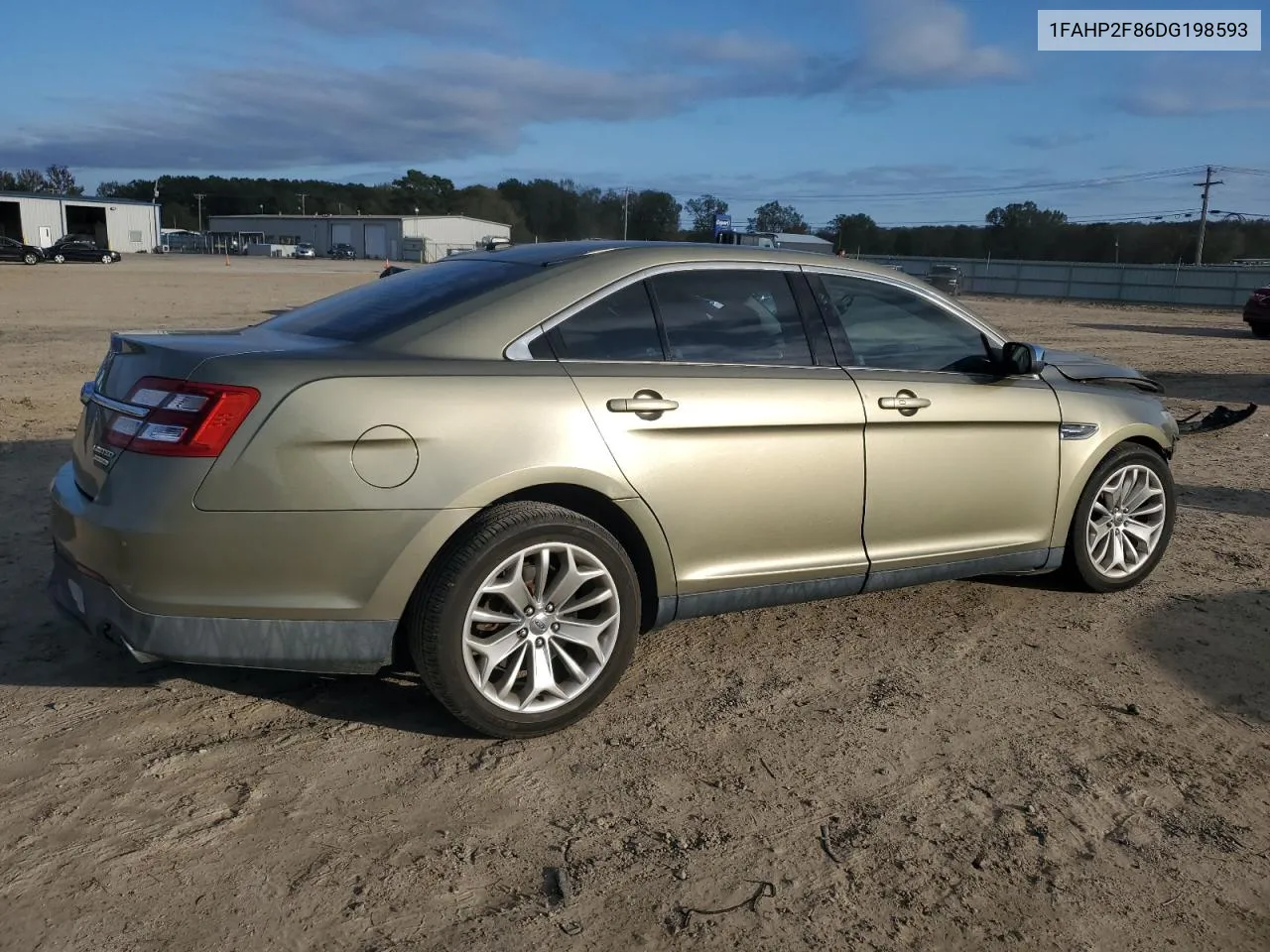 2013 Ford Taurus Limited VIN: 1FAHP2F86DG198593 Lot: 79633154