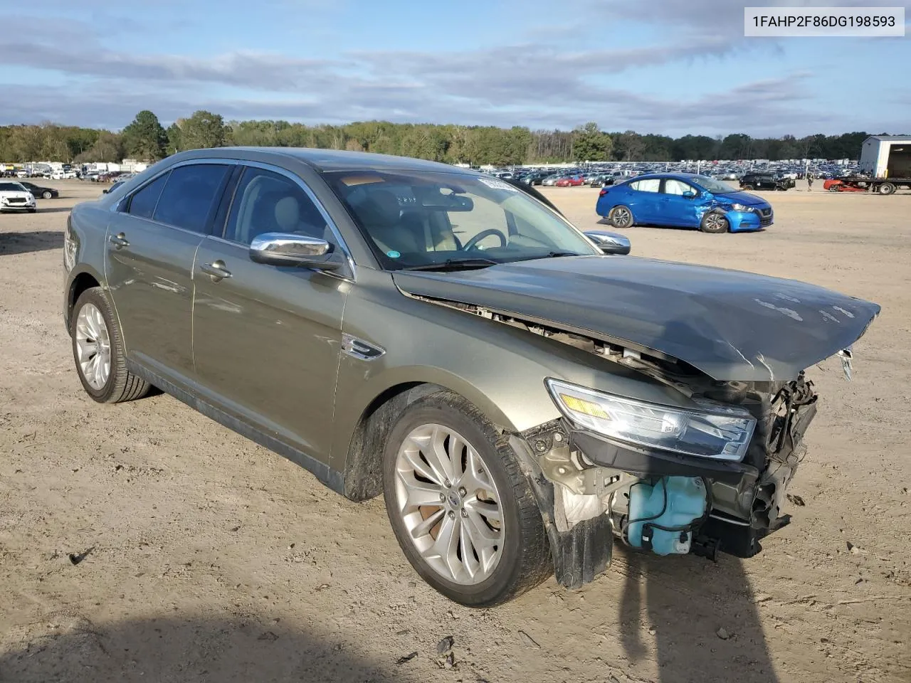 2013 Ford Taurus Limited VIN: 1FAHP2F86DG198593 Lot: 79633154