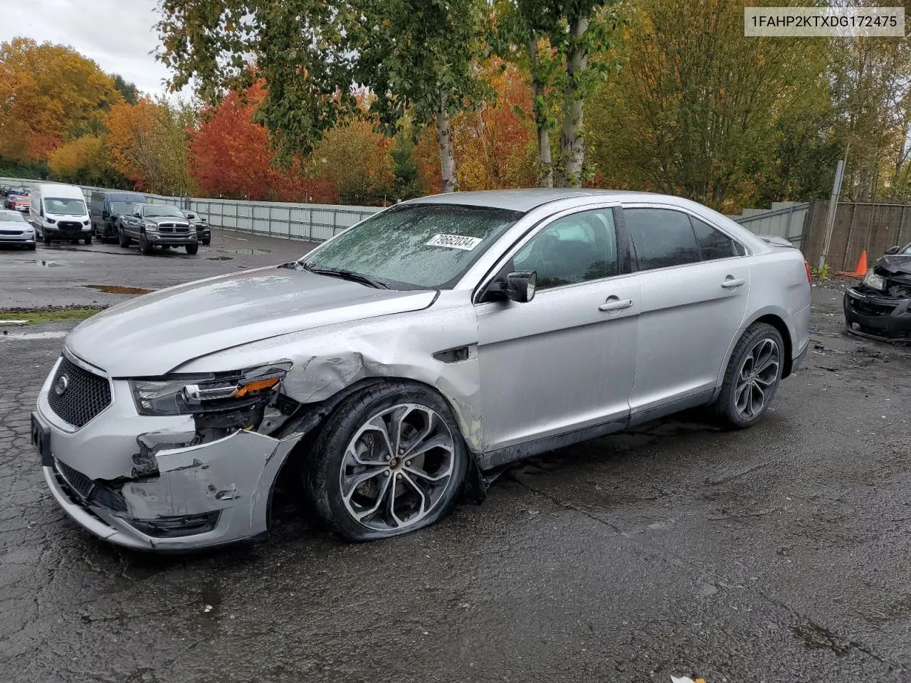 2013 Ford Taurus Sho VIN: 1FAHP2KTXDG172475 Lot: 79662034