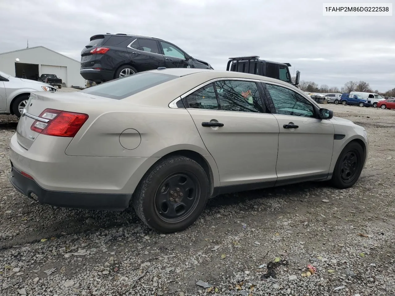 2013 Ford Taurus Police Interceptor VIN: 1FAHP2M86DG222538 Lot: 80092524