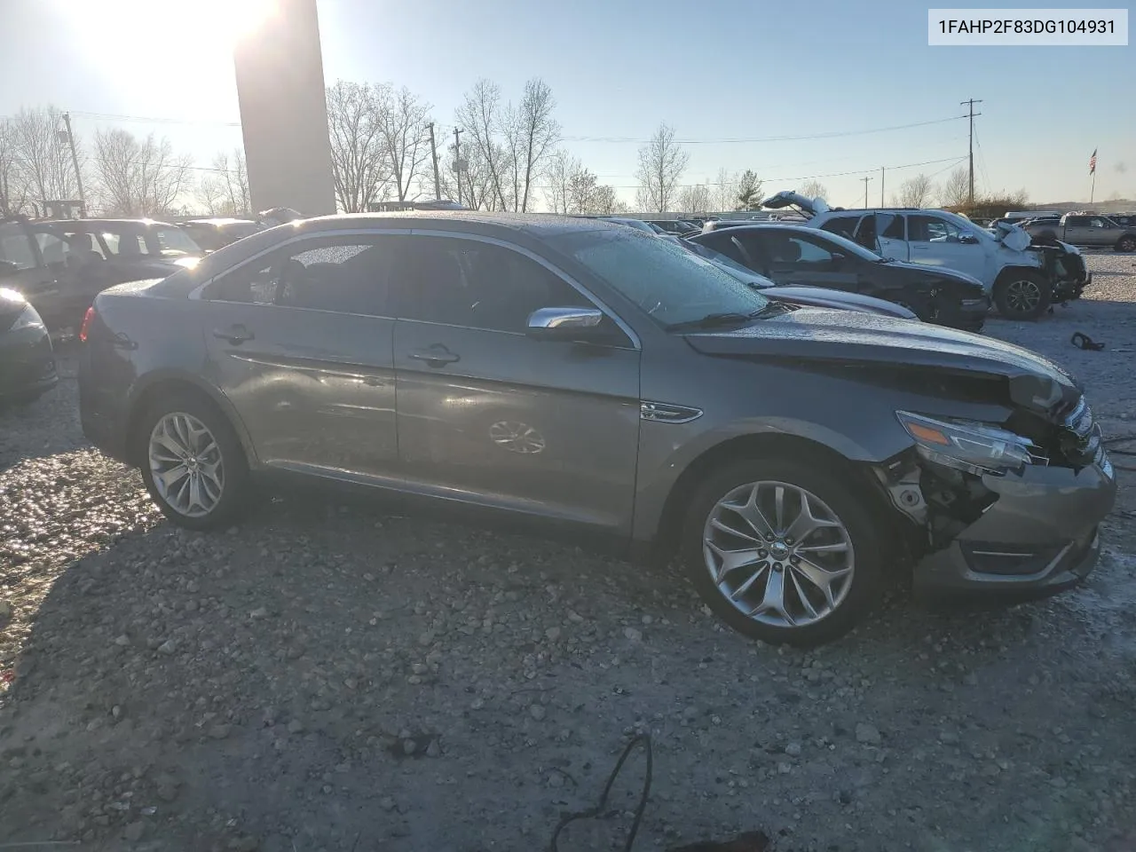 2013 Ford Taurus Limited VIN: 1FAHP2F83DG104931 Lot: 80168834